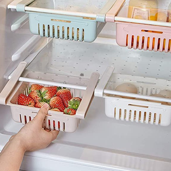 Vega Fridge Storage Organiser - 16x14.5x6 cm-hbxhomeware-hbxkitchen-image-7