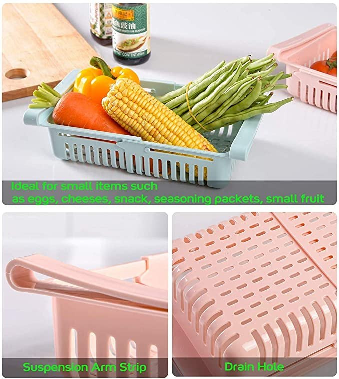 Vega Fridge Storage Organiser - 16x14.5x6 cm-hbxhomeware-hbxkitchen-image-10