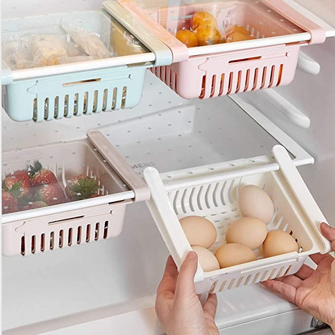 Vega Fridge Storage Organiser - 16x14.5x6 cm-hbxhomeware-hbxkitchen-image-5