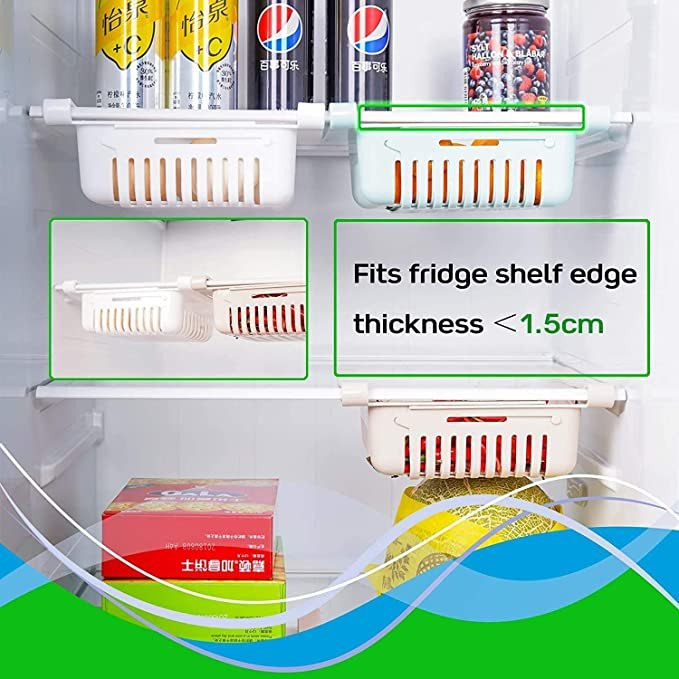Vega Fridge Storage Organiser - 16x14.5x6 cm-hbxhomeware-hbxkitchen-image-6