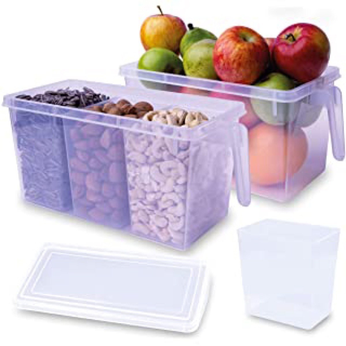 Vega 3-Partition Storage Organiser - 29.5x15.5x14 cm-hbxhomeware-hbxkitchen-image-9