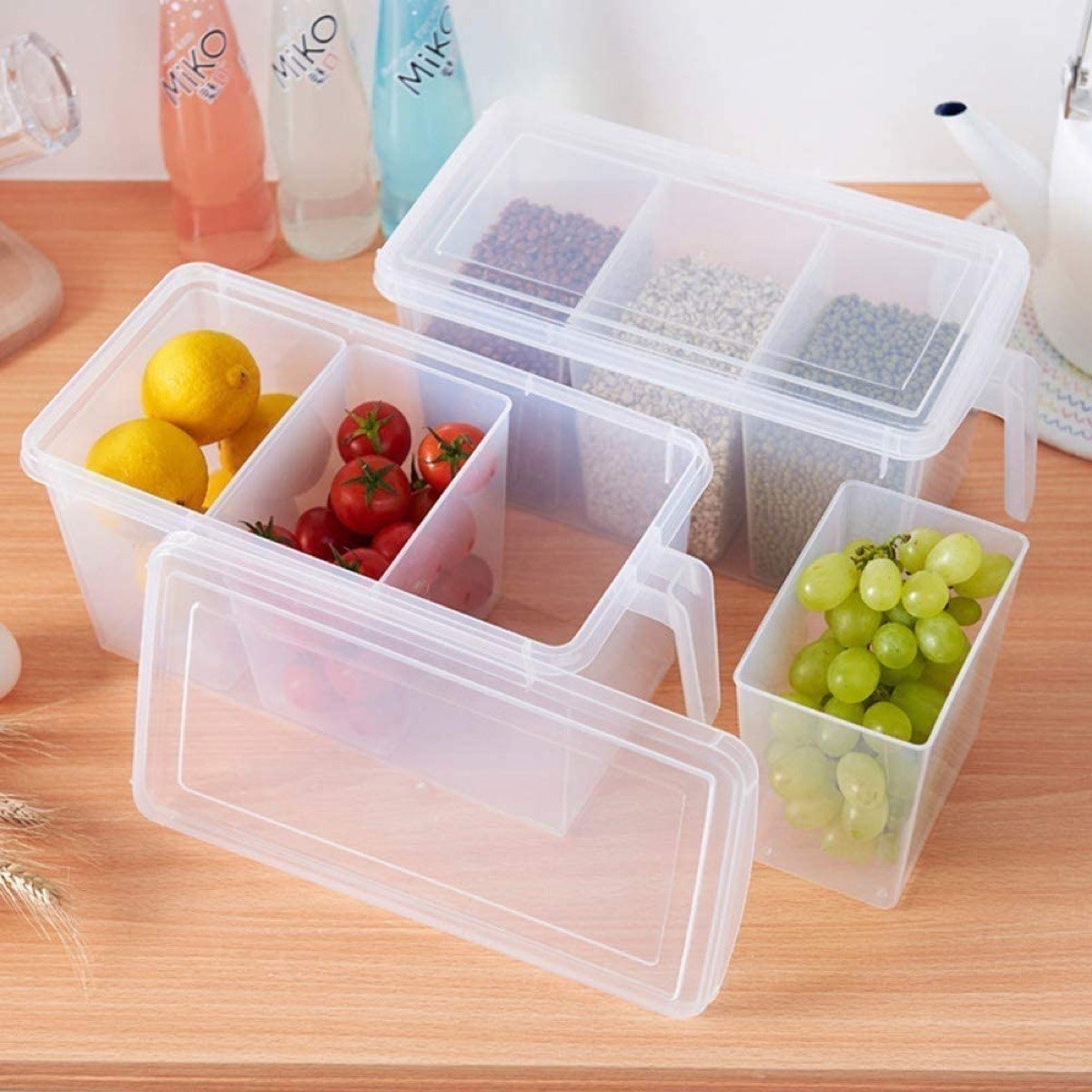 Vega 3-Partition Storage Organiser - 29.5x15.5x14 cm-hbxhomeware-hbxkitchen-image-5