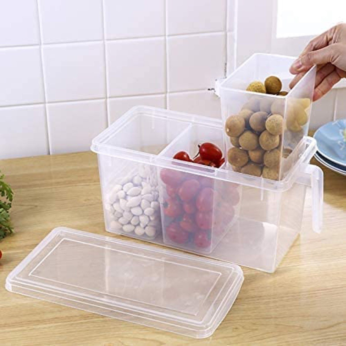 Vega 3-Partition Storage Organiser - 29.5x15.5x14 cm-hbxhomeware-hbxkitchen-image-6