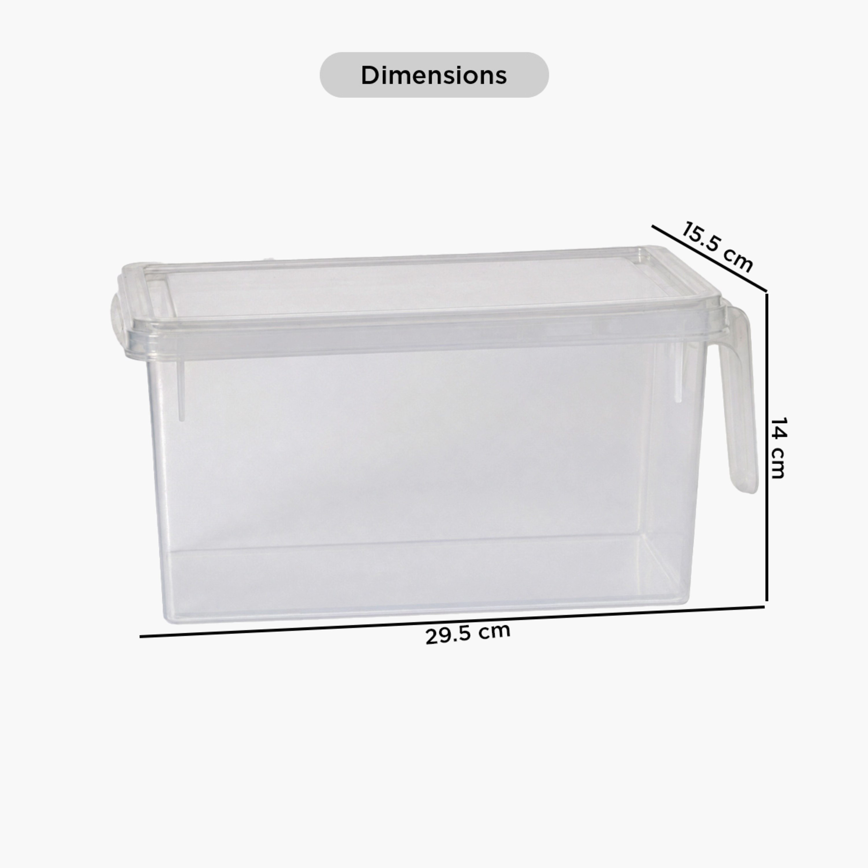 Vega Storage Organiser with Handle - 29.5x15.5x14 cm-hbxhomeware-hbxkitchen-image-17