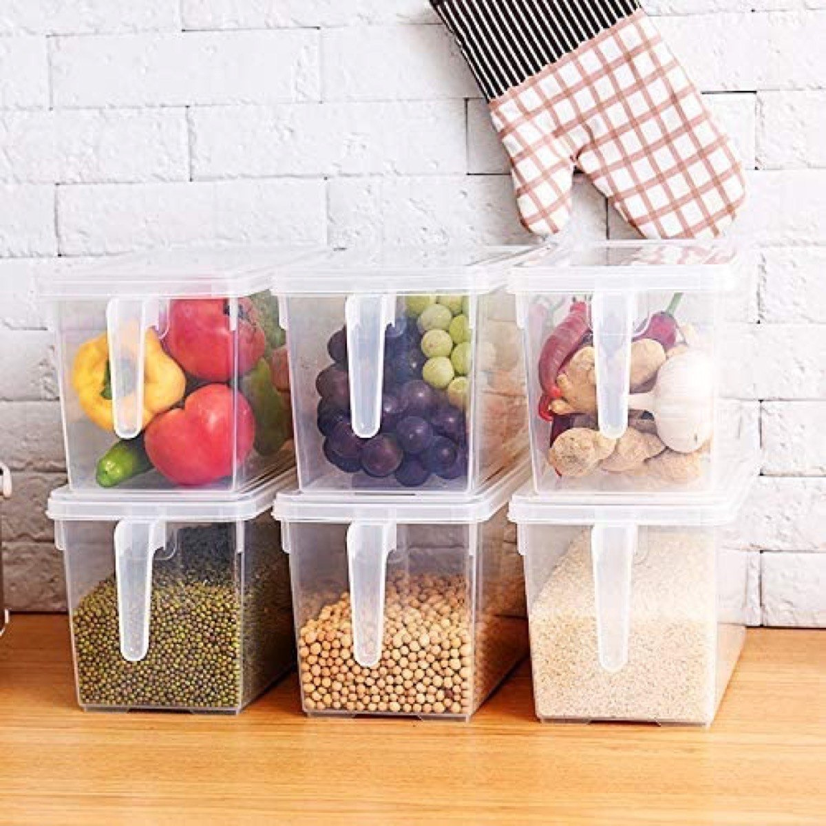 Vega Storage Organiser with Handle - 29.5x15.5x14 cm-hbxhomeware-hbxkitchen-image-6