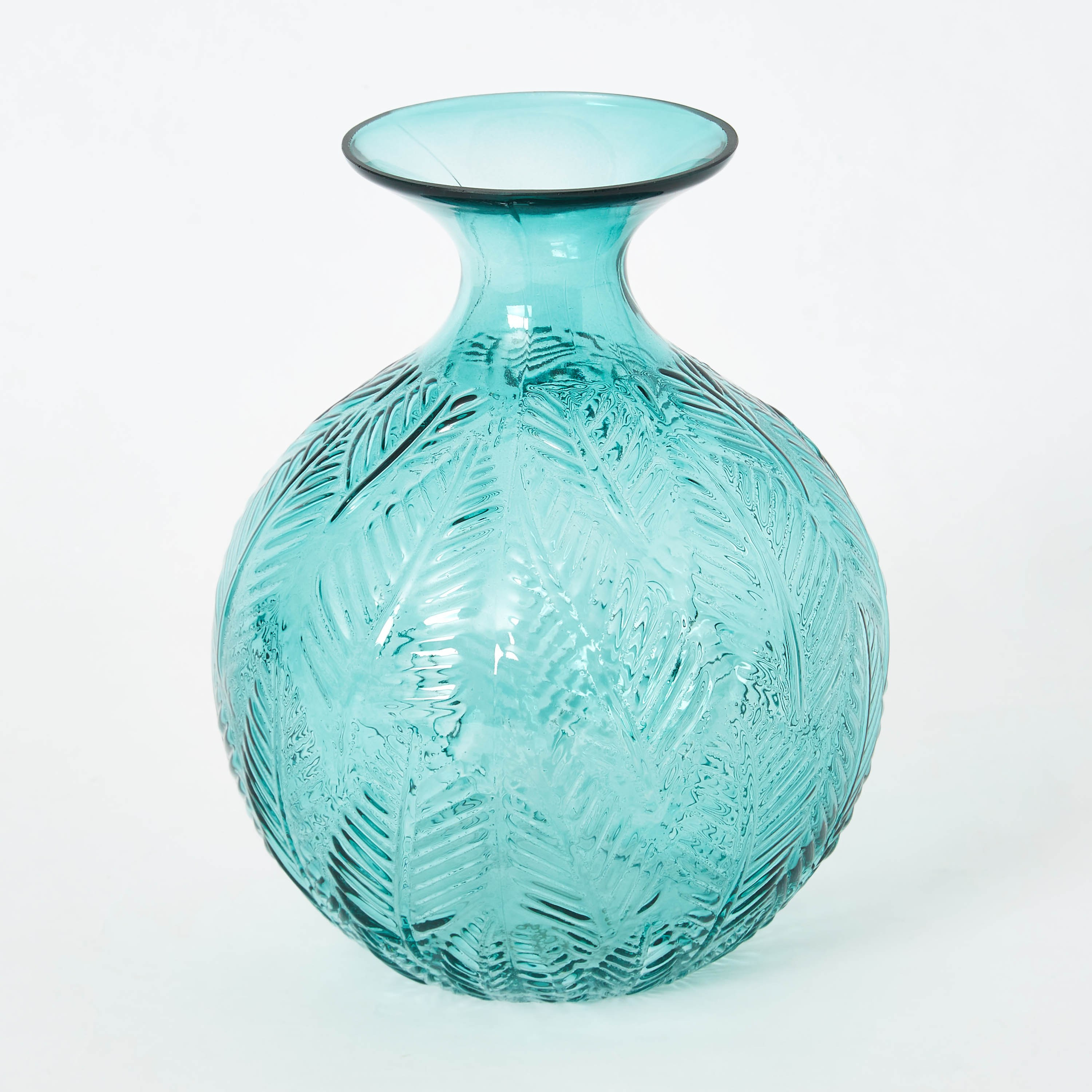 مزهرية صغيرة بملمس أوراق شجر من ريو - 17x21 سم-hbxbedroom-decorandaccessories-vases-image-4