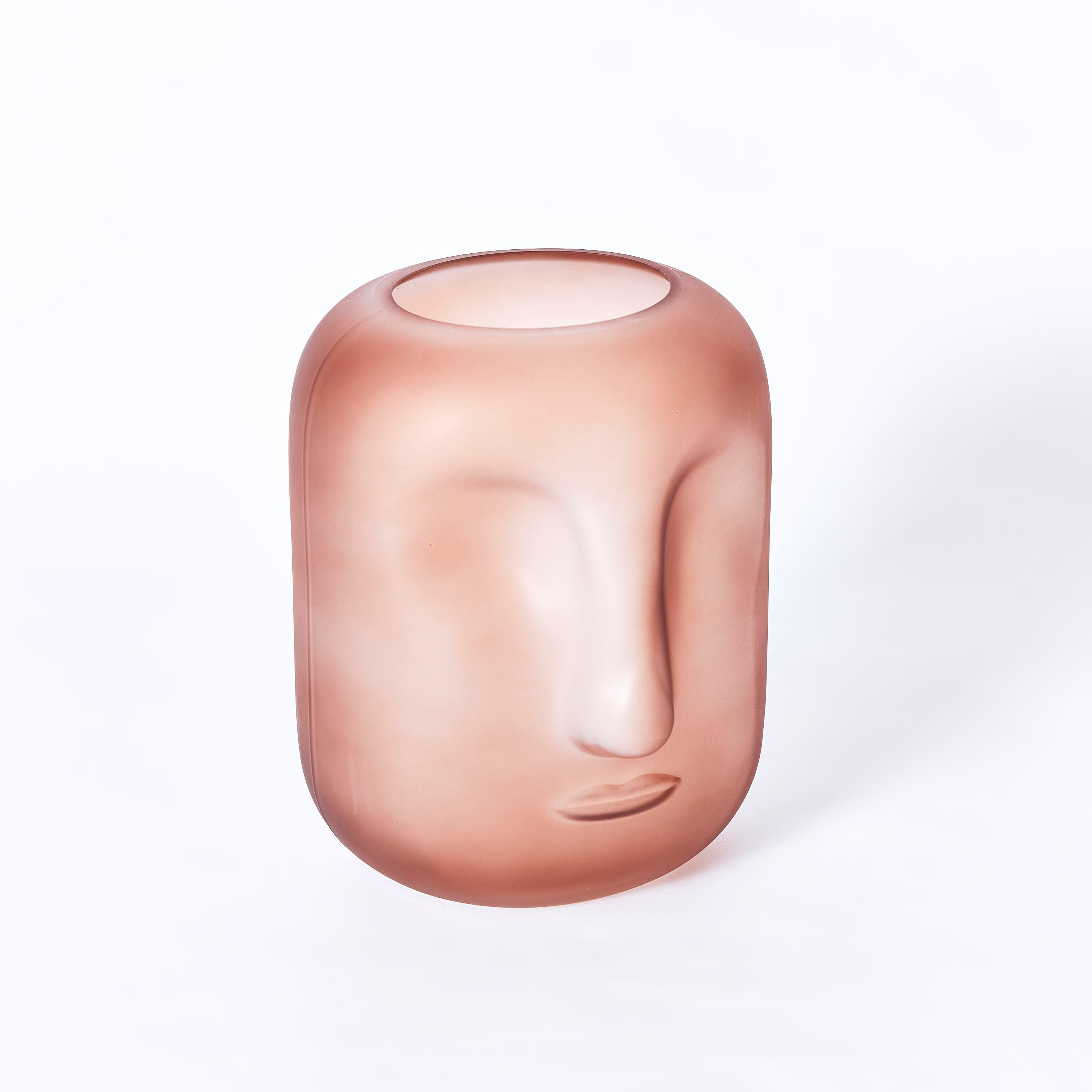 مزهرية زجاجية على شكل وجة من ريو - 16x20 سم-hbxbedroom-decorandaccessories-vases-image-5
