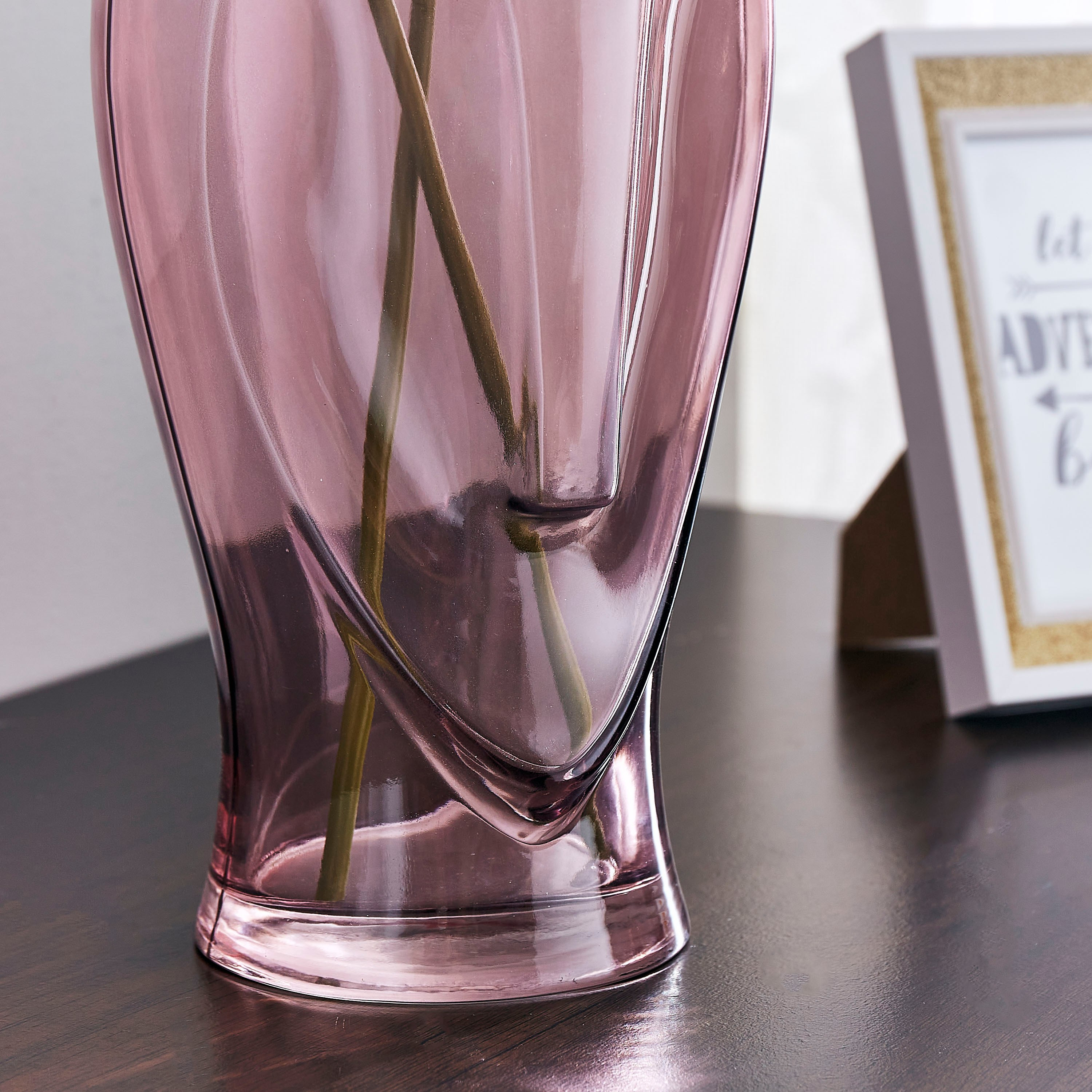 مزهرية زجاجية على شكل وجة من ريو - 15x30 سم-hbxbedroom-decorandaccessories-vases-image-2