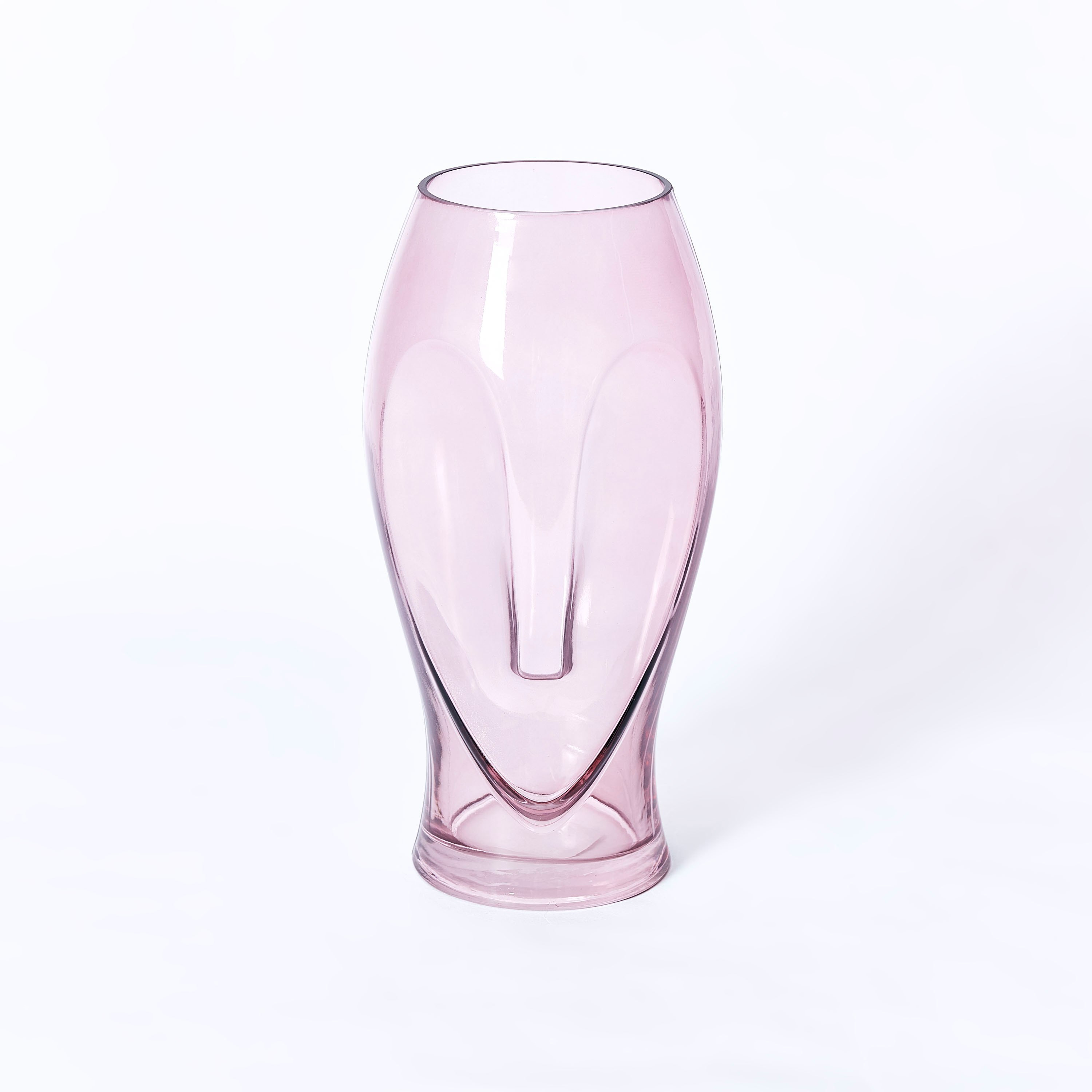 مزهرية زجاجية على شكل وجة من ريو - 15x30 سم-hbxbedroom-decorandaccessories-vases-image-5