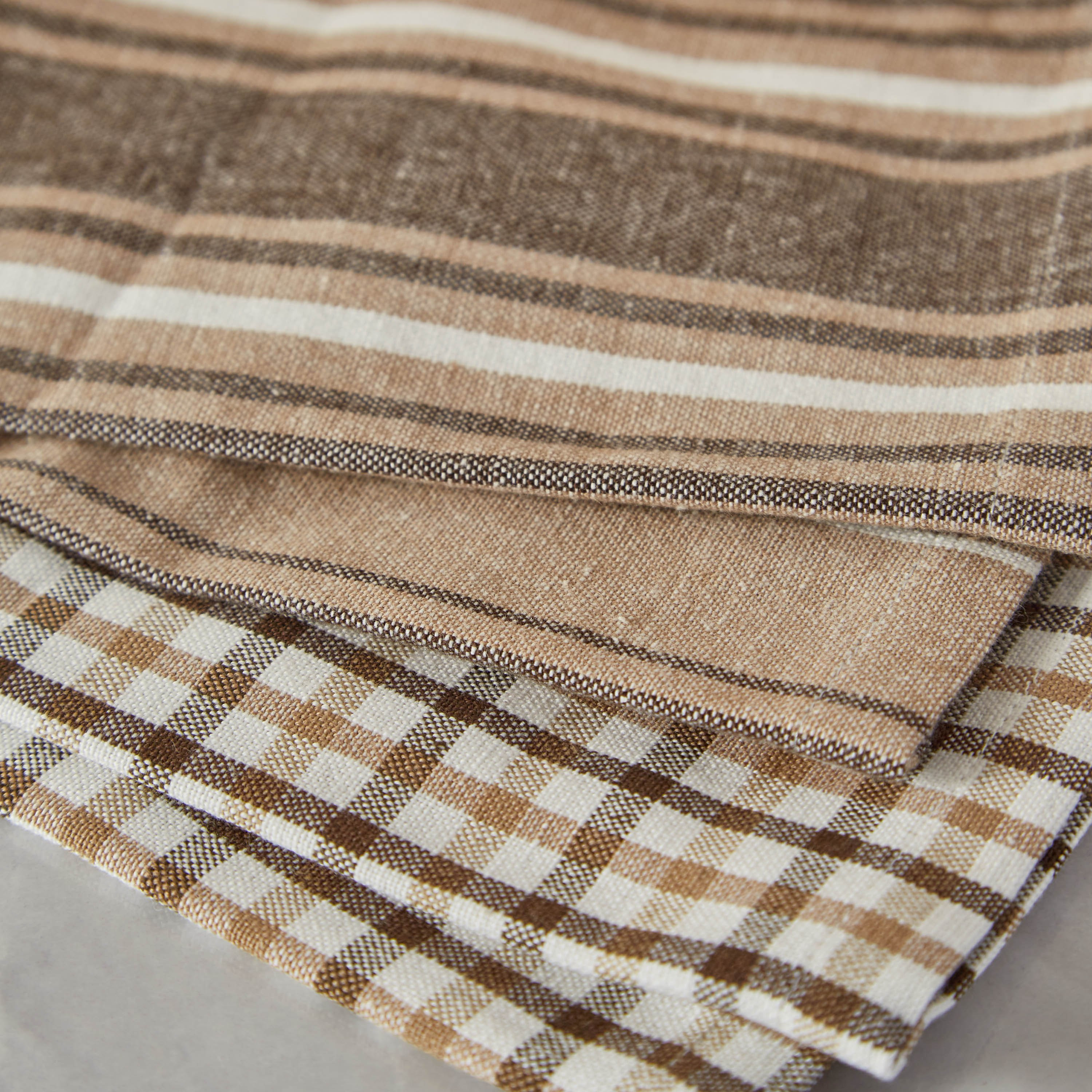 طقم مناديل سفرة قطن بنمط خيط مصبوغ قطعتين من هارلي -  40x40 سم-hbxdecorandfurnishings-homefurnishings-tablelinens-image-3