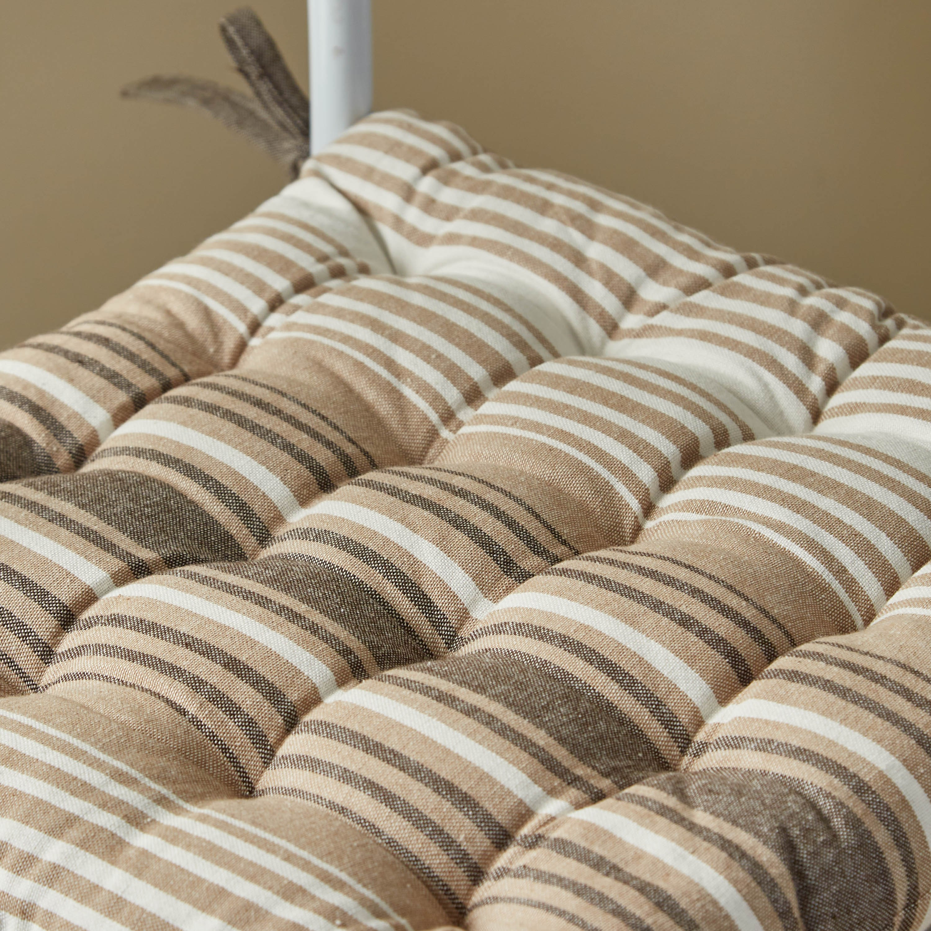 Harley Yarn Dyed Cotton Chair Pad - 40x40 cm-hbxhomeware-hbxlivingroom-image-2