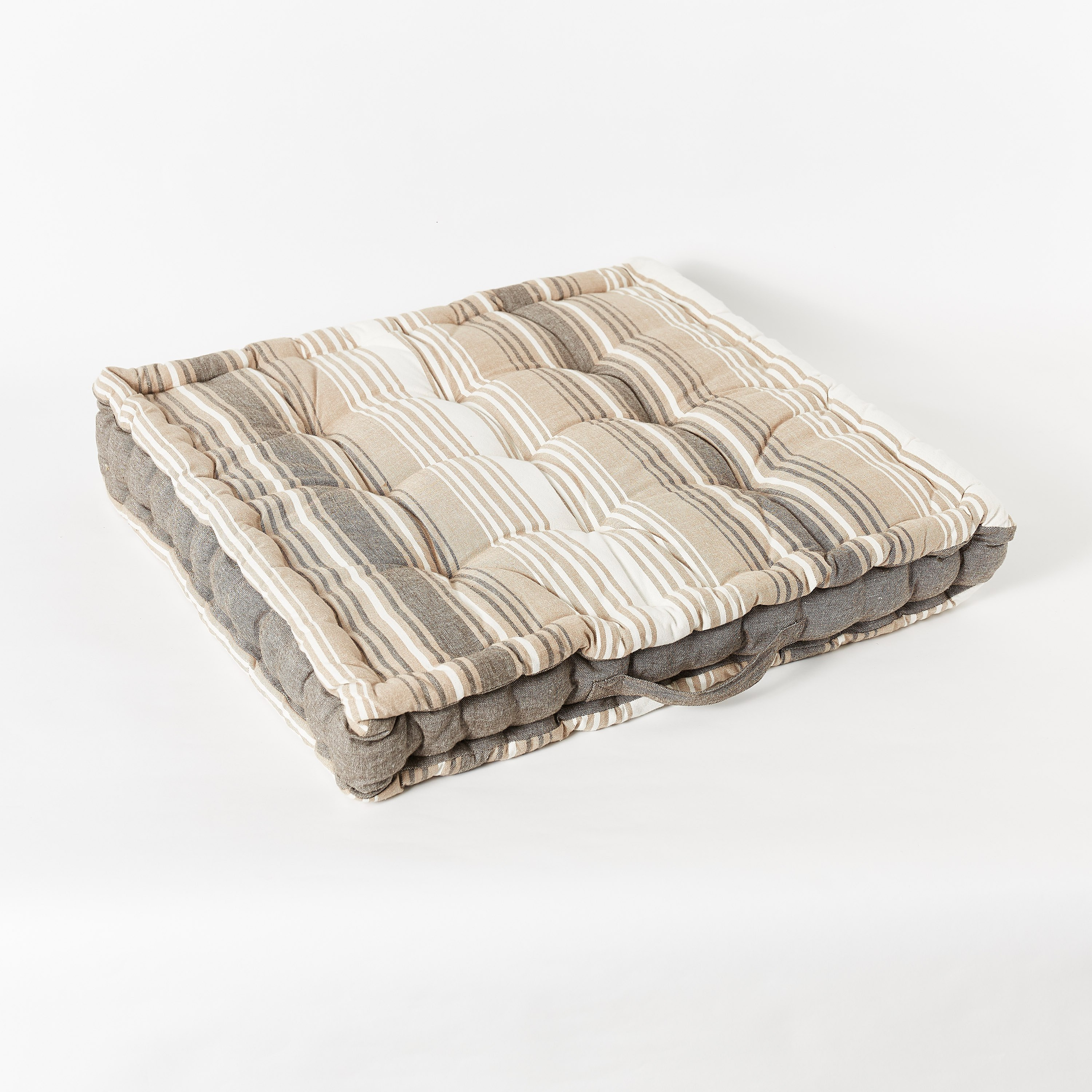 وسادة أرضية قطن بخيط مصبوغ من هارلي - 60x60x10 سم-hbxhomeware-hbxdecorandfurnishings-image-5