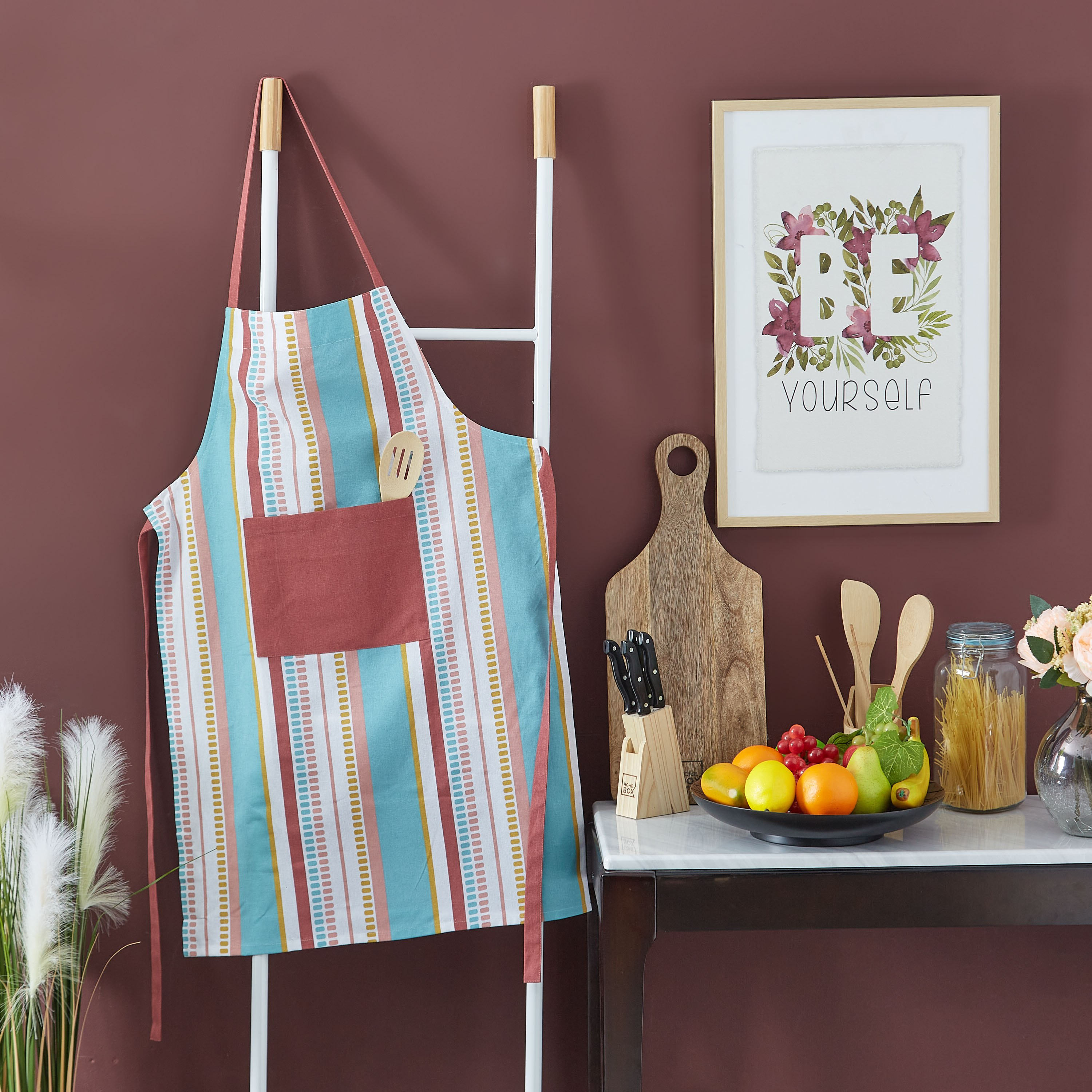 Payton Printed Cotton Apron-hbxhomeware-kitchenware-kitchenlinens-image-3