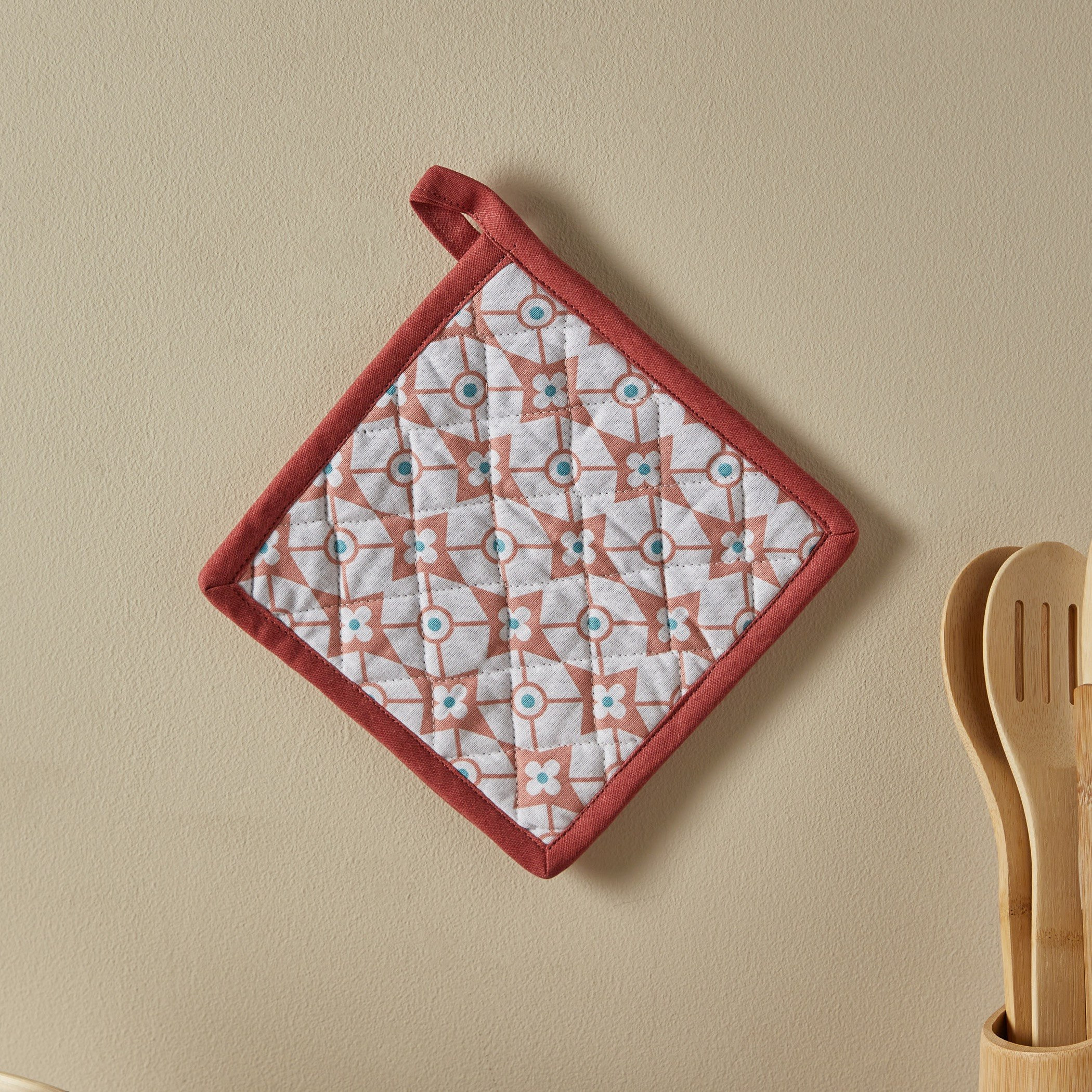 Payton Printed Cotton Potholder-hbxhomeware-kitchenware-kitchenlinens-image-2