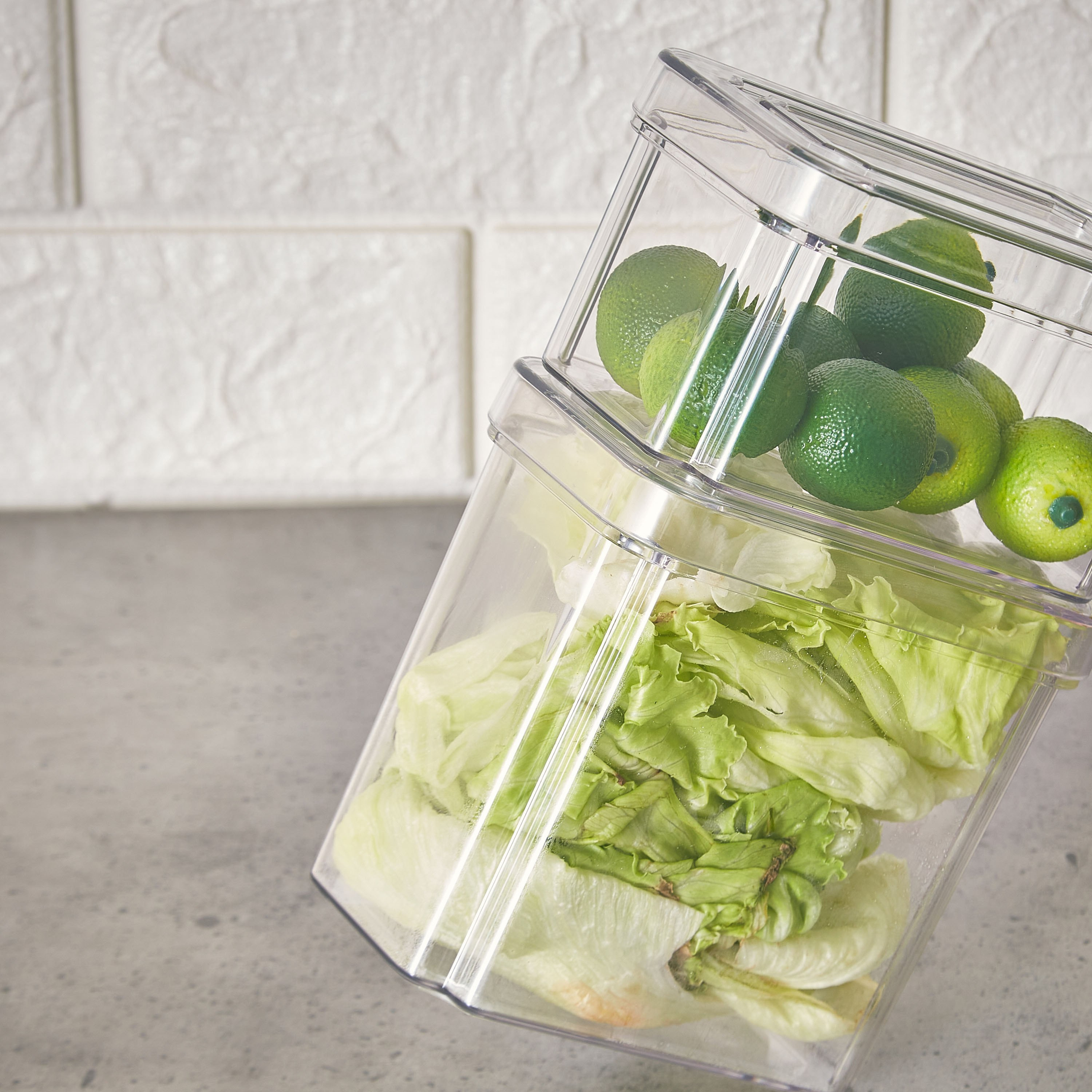 Sistematico Stackable Fridge Organiser with Lid - 800 ml-hbxkitchen-kitchenware-kitchenaccessories-image-5