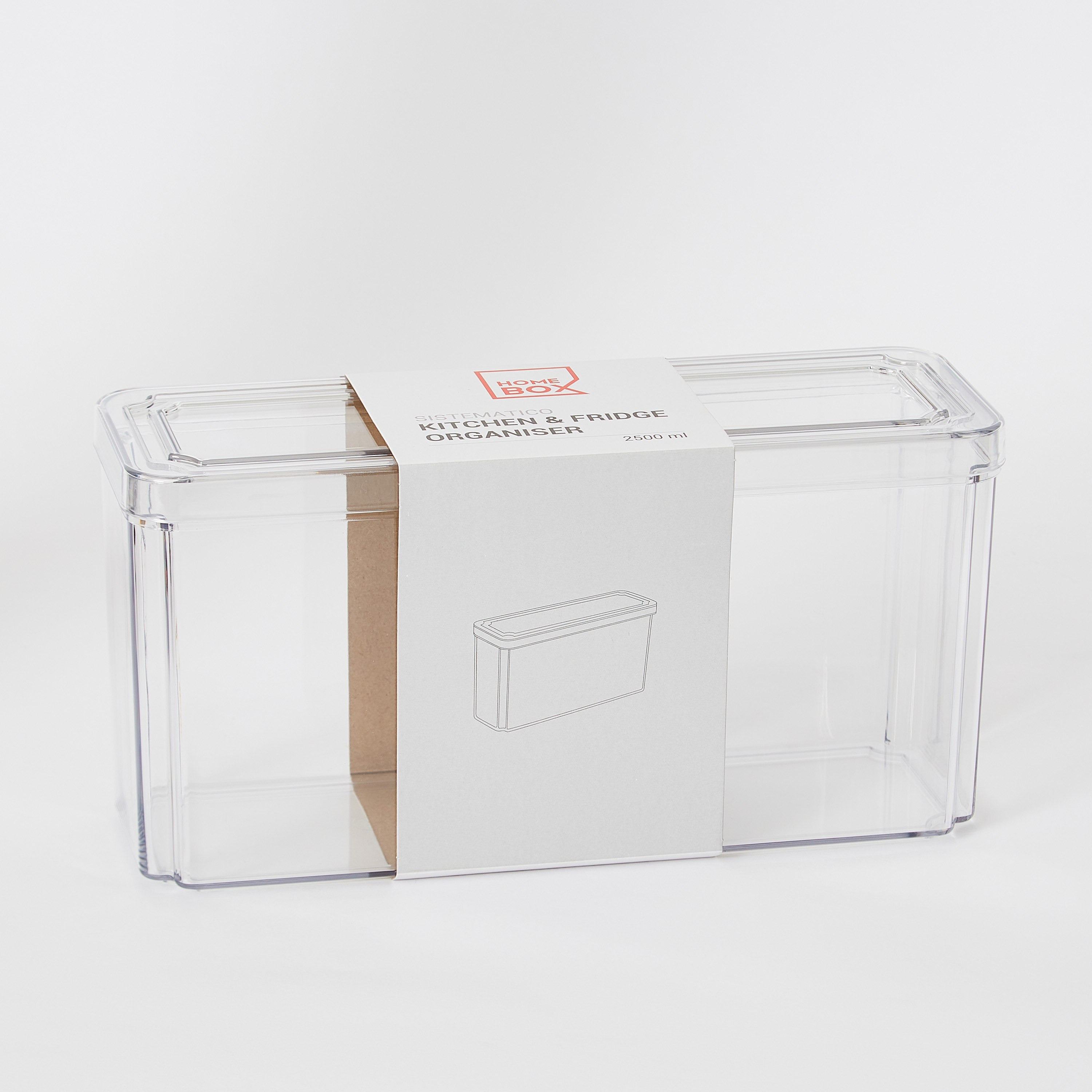 Sistematico Stackable Fridge Organiser with Lid - 2.5 L-hbxkitchen-kitchenware-kitchenaccessories-image-6