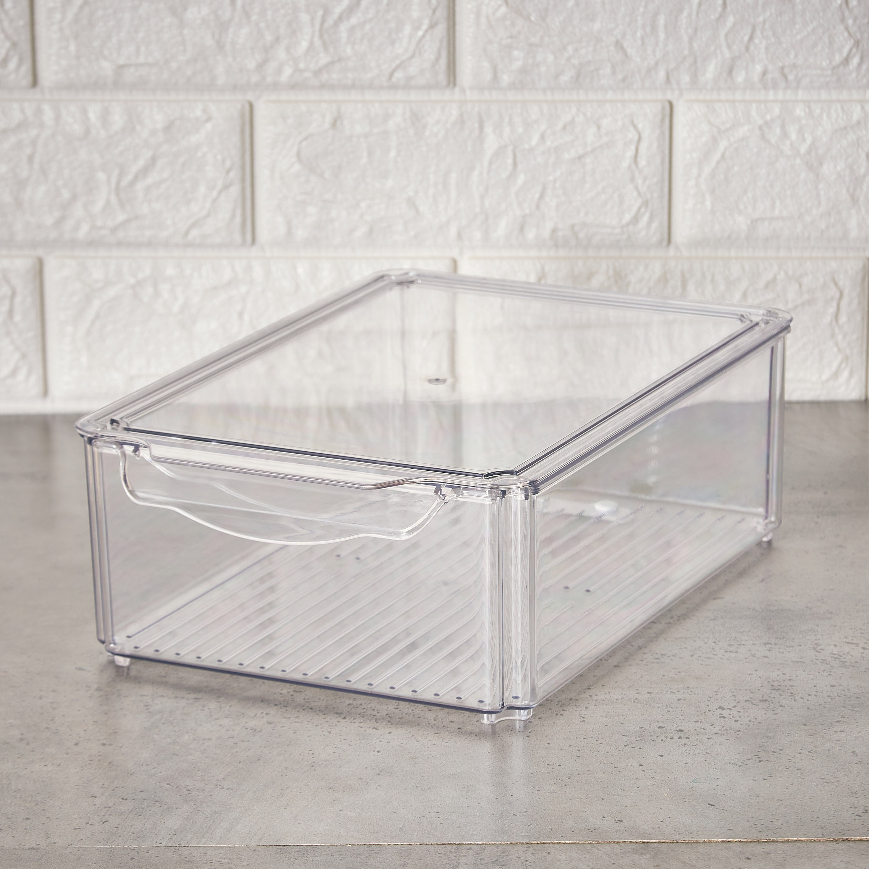 منظم ثلاجة قابل للتكديس بغطاء من سيستماتيكو - 5.7 لتر-hbxkitchen-kitchenware-kitchenaccessories-image-3
