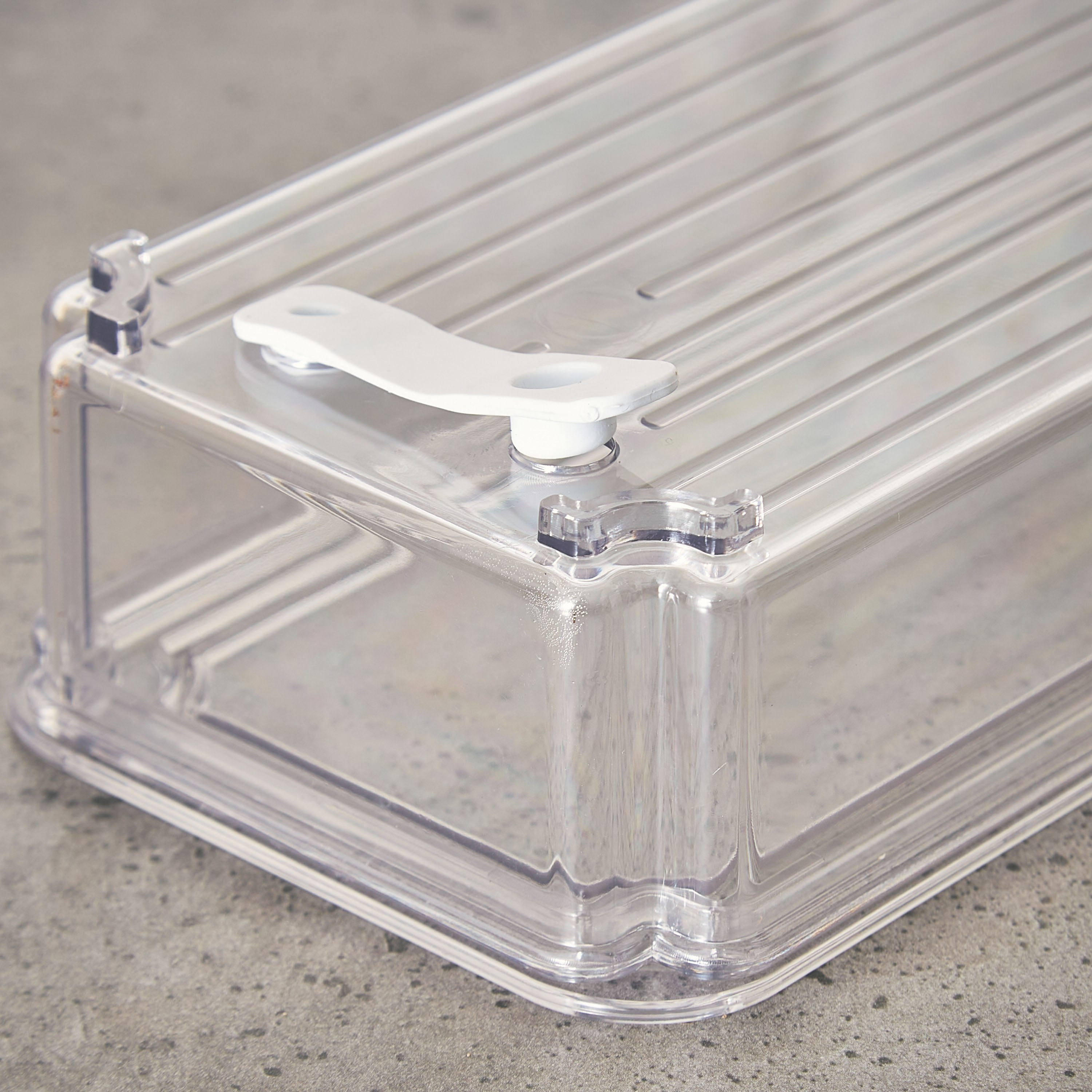 منظم ثلاجة قابل للتكديس بغطاء من سيستماتيكو - 1.35 لتر-hbxkitchen-kitchenware-kitchenaccessories-image-4