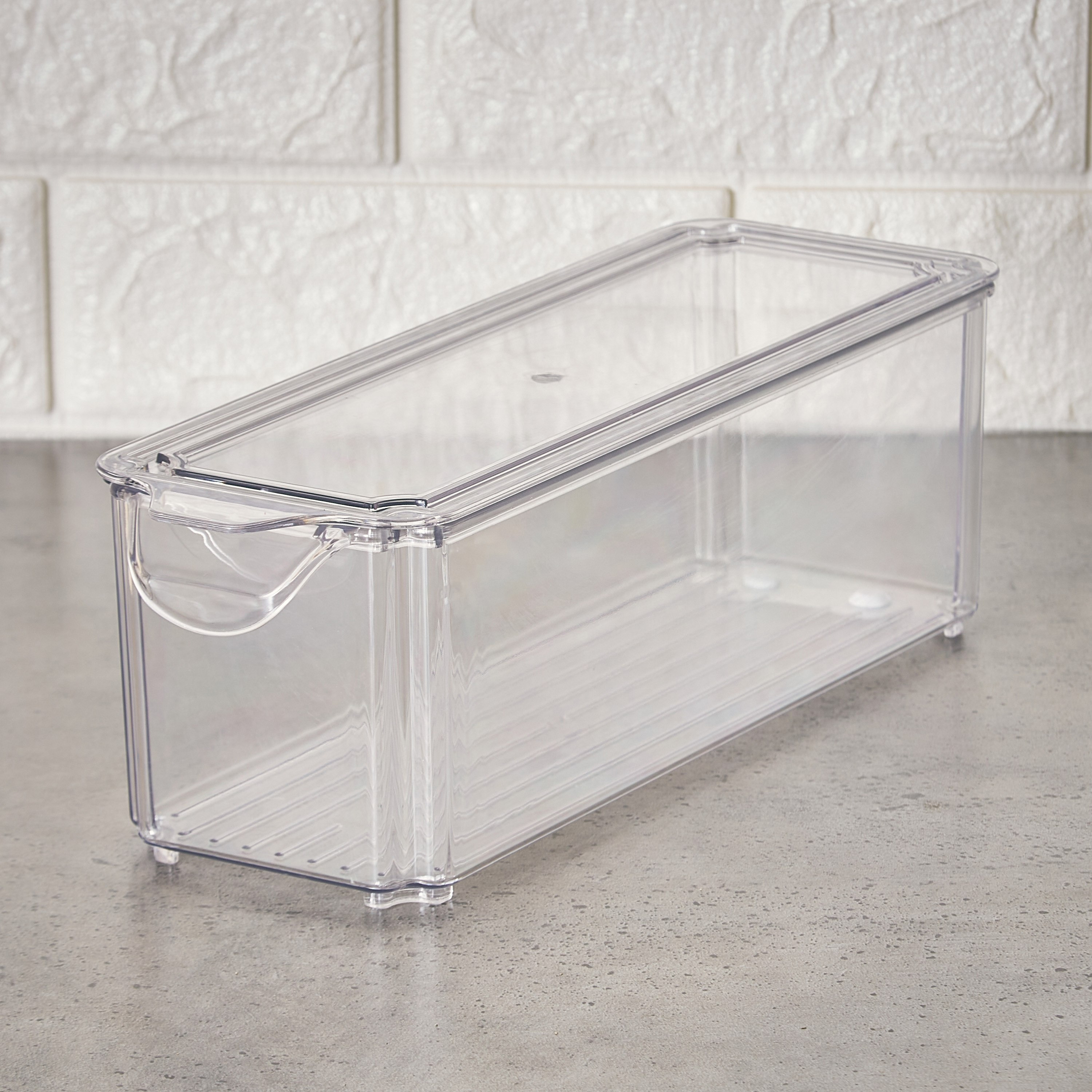 منظم ثلاجة قابل للتكديس بغطاء من سيستماتيكو - 2.85 لتر-hbxkitchen-kitchenware-kitchenaccessories-image-3