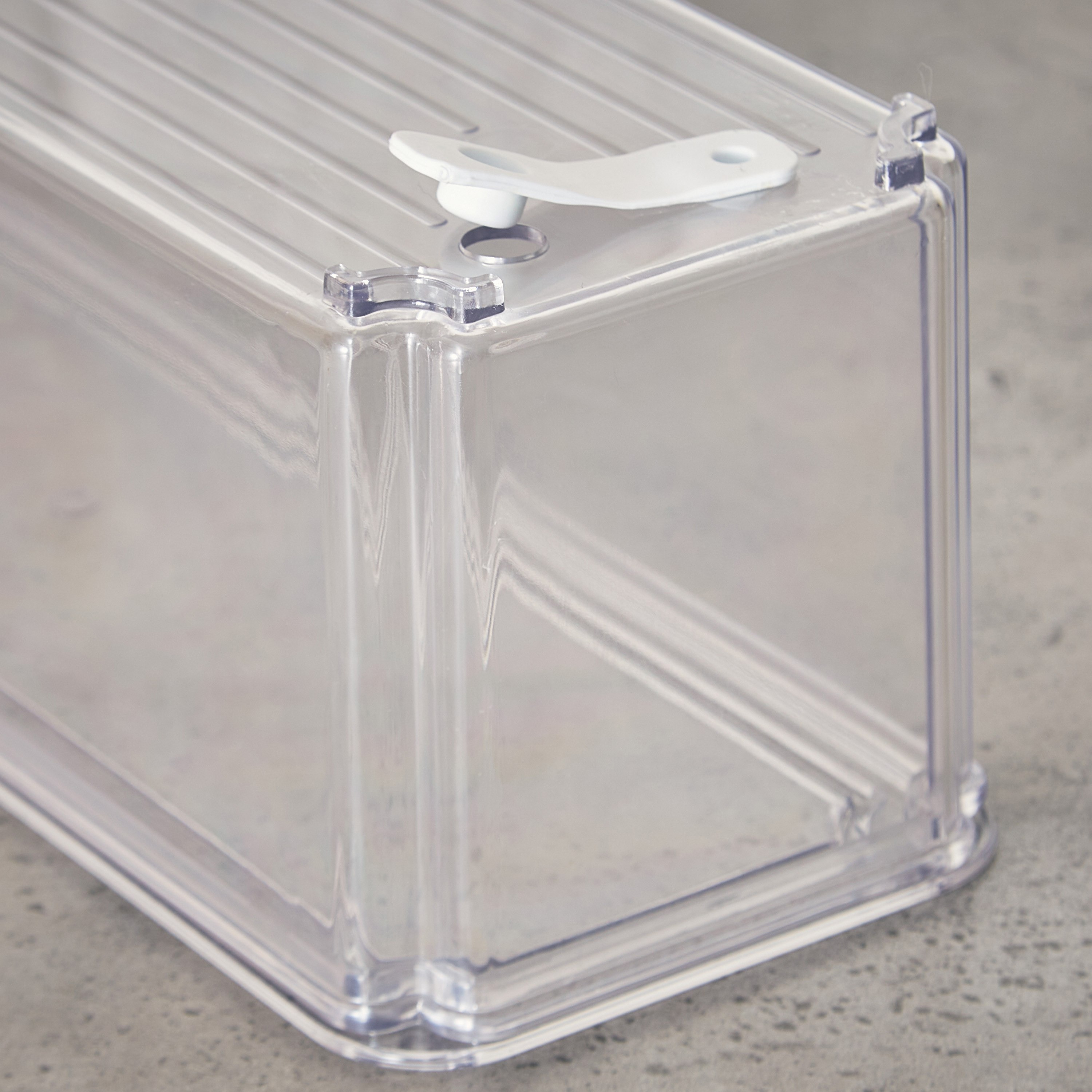 منظم ثلاجة قابل للتكديس بغطاء من سيستماتيكو - 2.85 لتر-hbxkitchen-kitchenware-kitchenaccessories-image-4