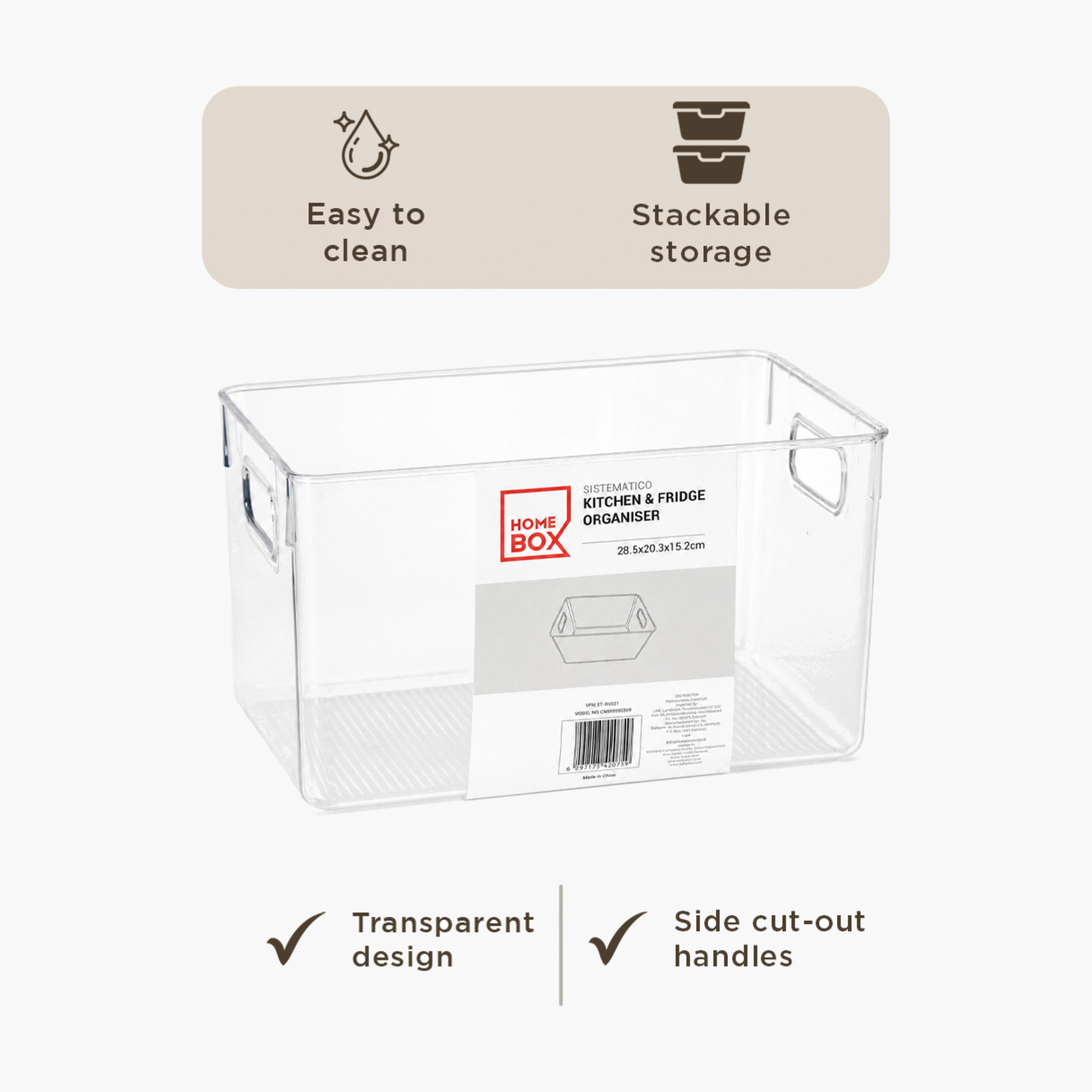 Sistematico Food Storage Box - 28.5x20.3x15.2 cm-hbxhomeware-hbxkitchen-image-8