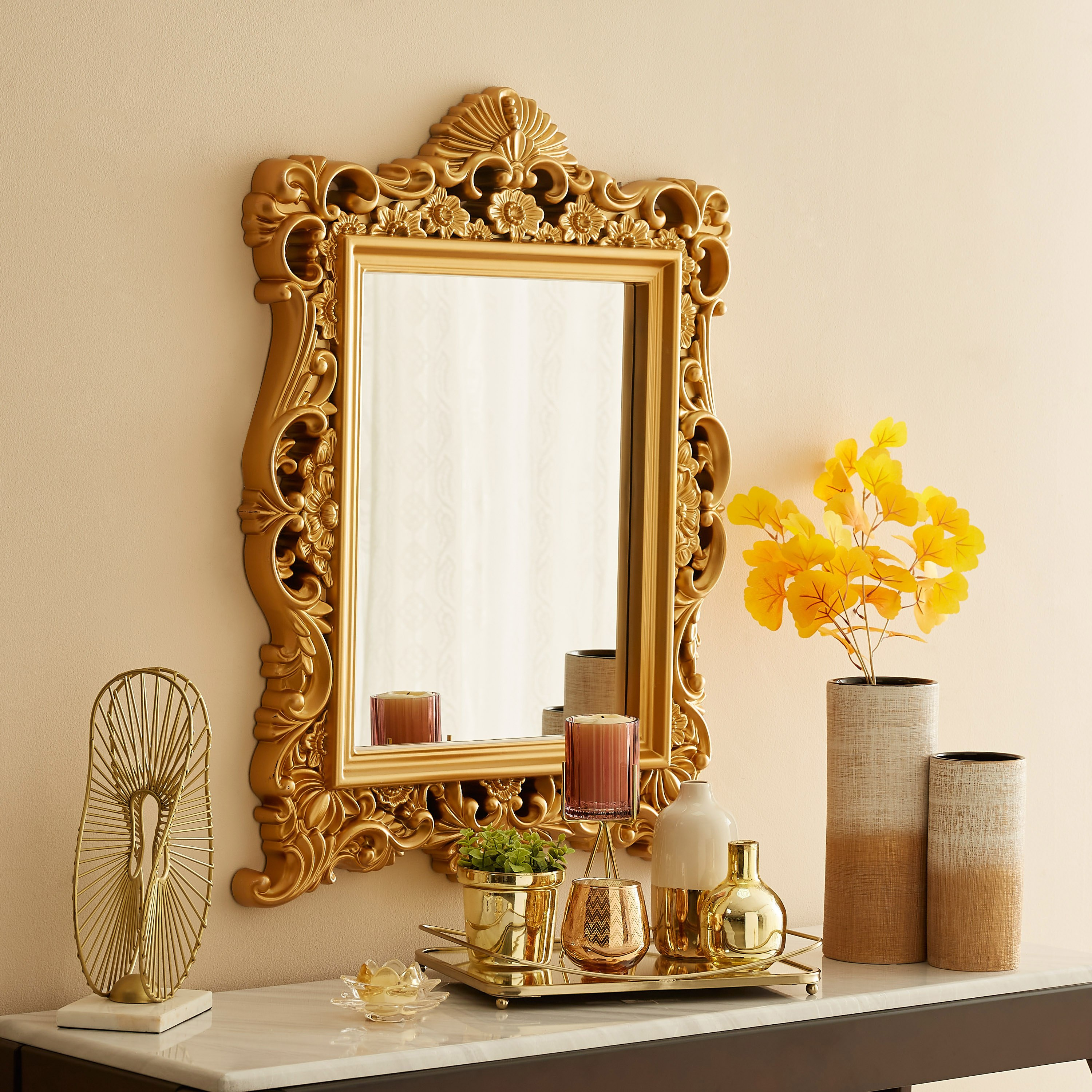 Esme Rectangle Flower Mirror - 63x5x85 cm-PROMO_HB_AE_B1G1_250925-image-4