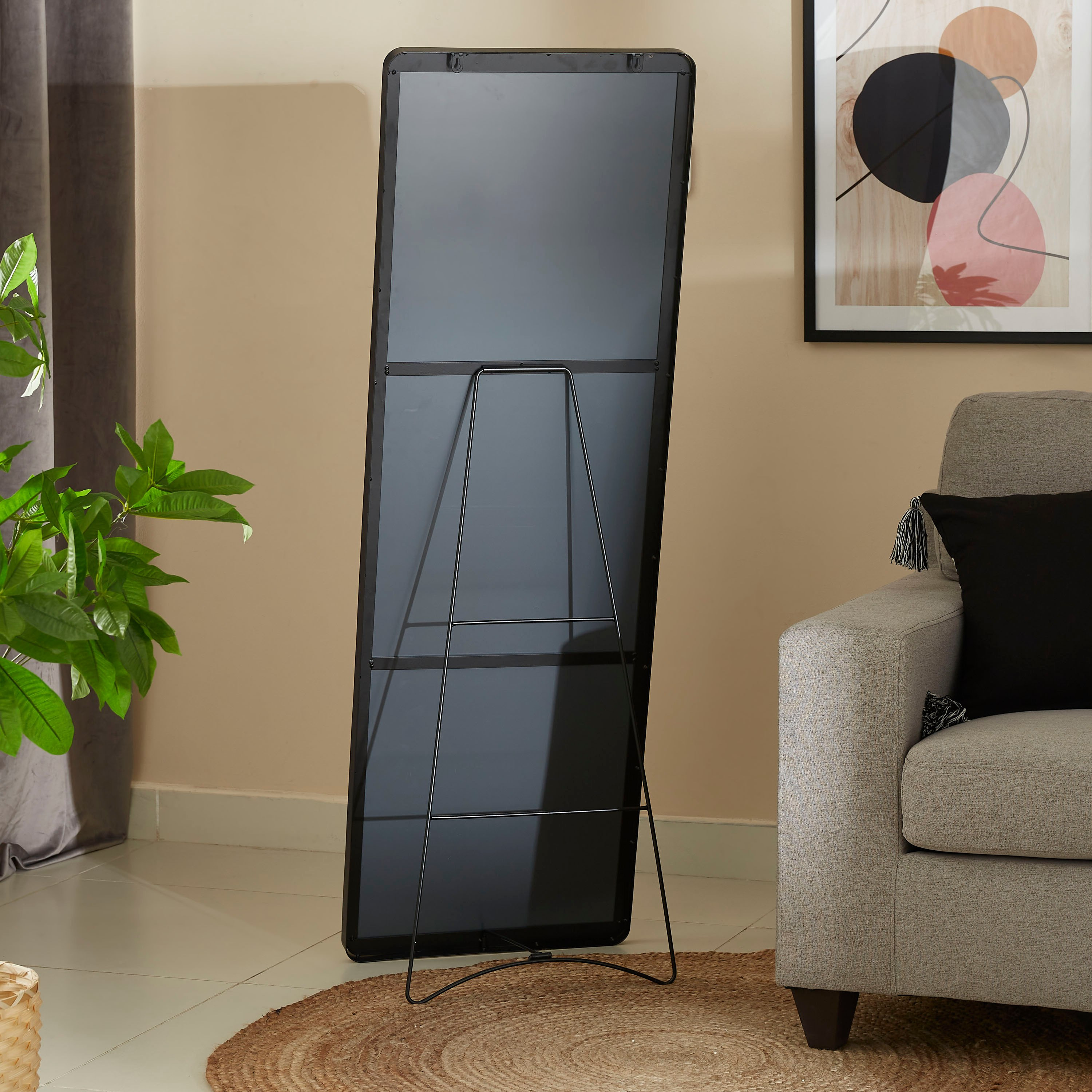 Esme Rectangular Floor Mirror - 45x3x140 cm-PROMO_HB_AE_B1G1_250925-image-3