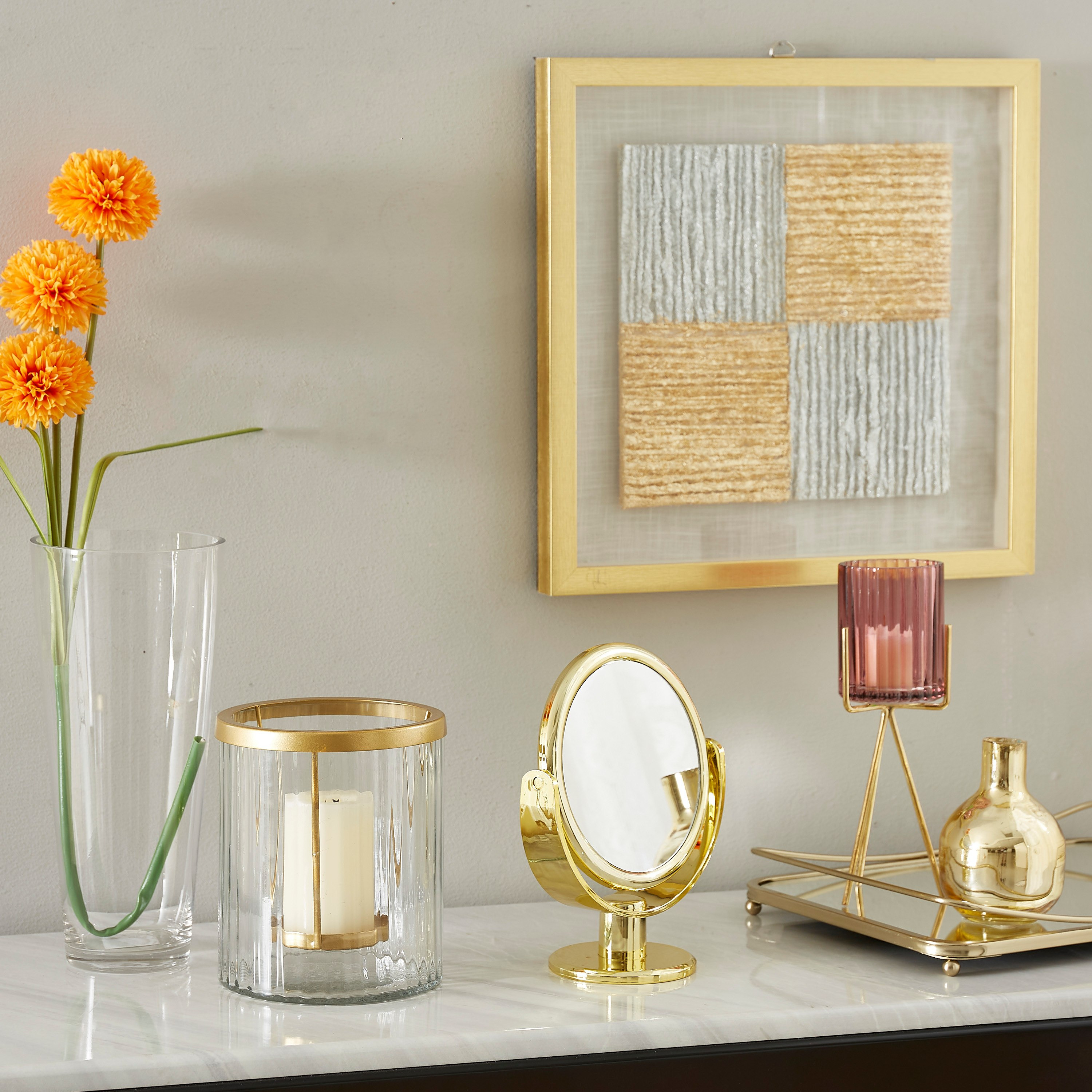 مرآة مكياج مستديرة من إسما - 18 × 7 × 23 سم-hbxhomeware-hbxdecorandfurnishings-image-4