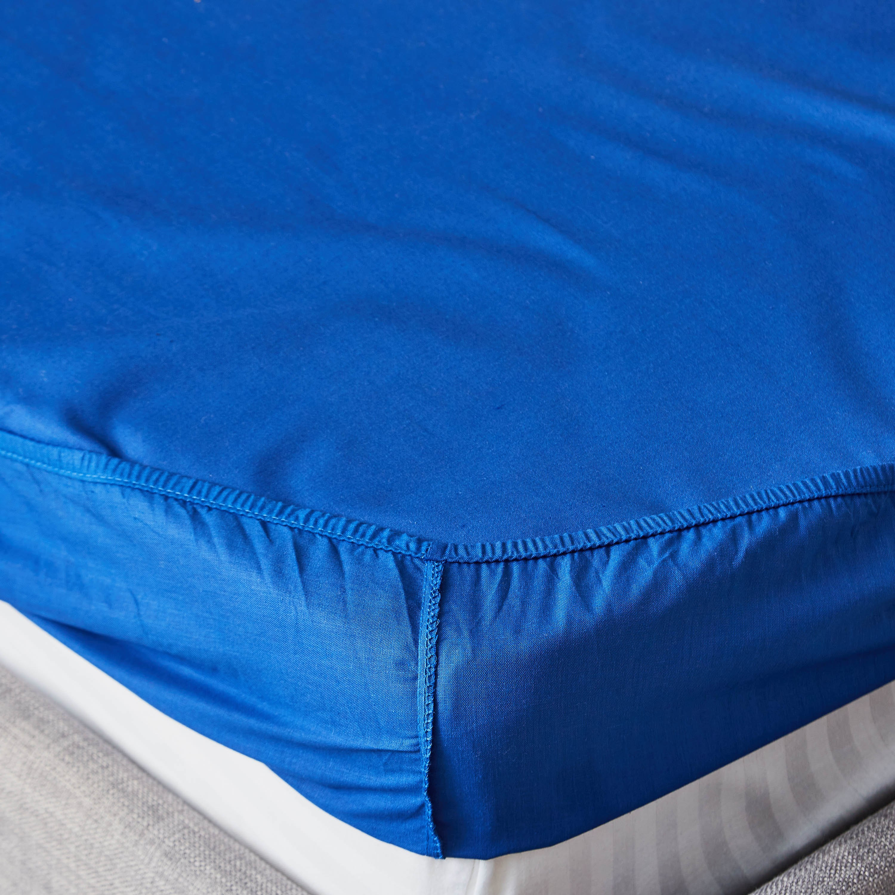 Bristol Polycotton King Fitted Sheet - 180x200 cm-hbxhomeware-hbxbedroom-image-3