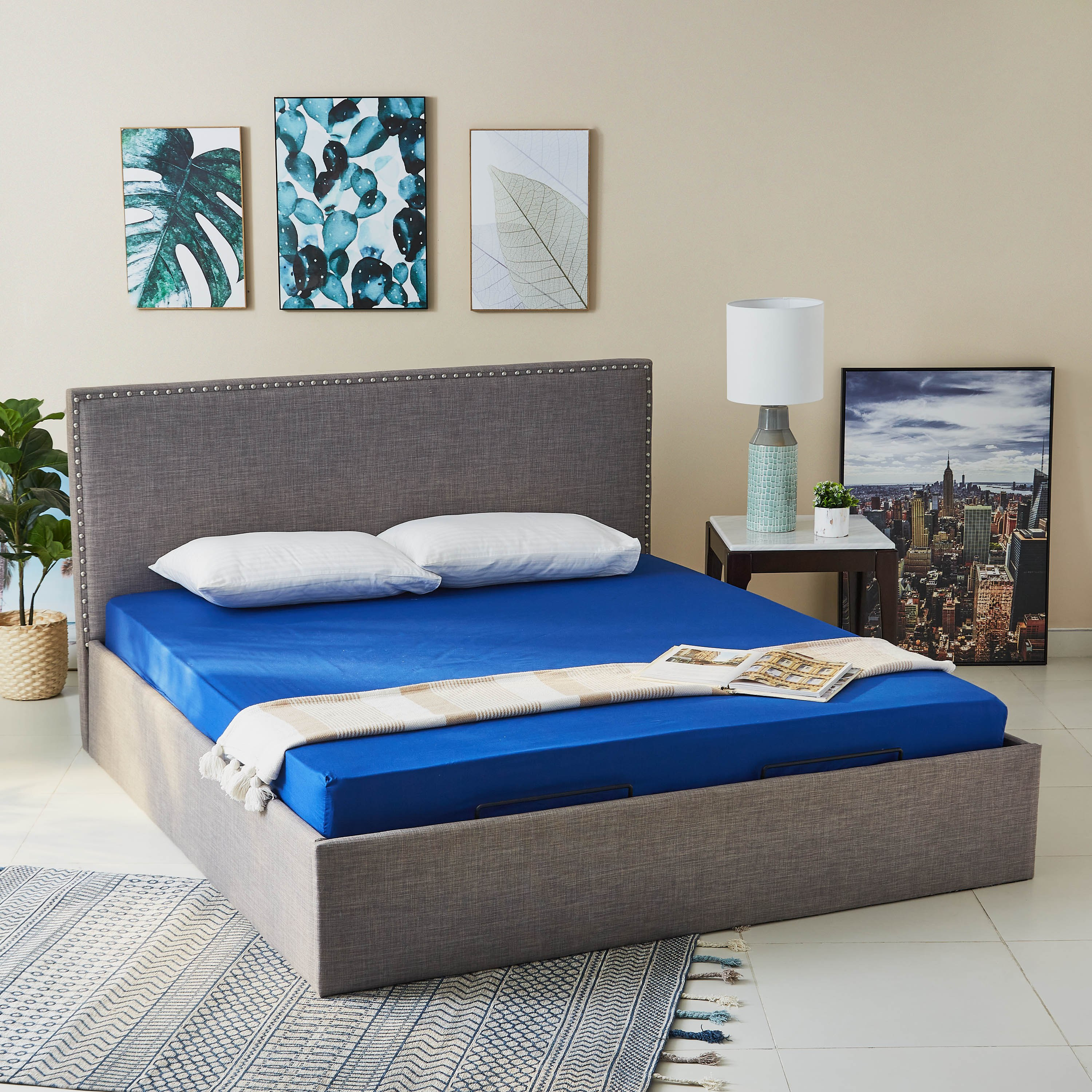 Bristol Polycotton King Fitted Sheet - 180x200 cm-hbxhomeware-hbxbedroom-image-4