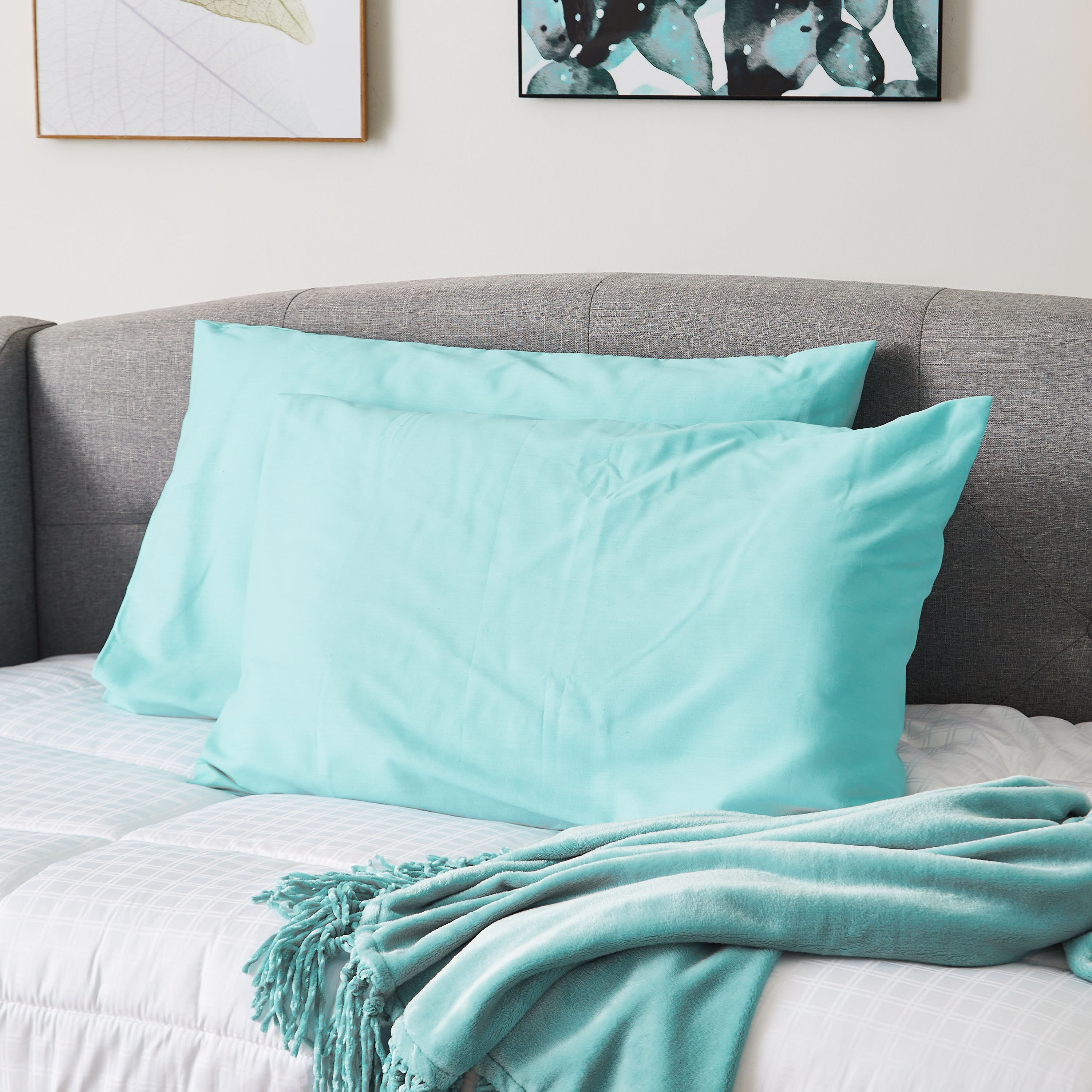 طقم غطاء وسادة بولي قطن من قطعتين من بريستول - 50x75 سم-hbxhomeware-hbxbedroom-image-1