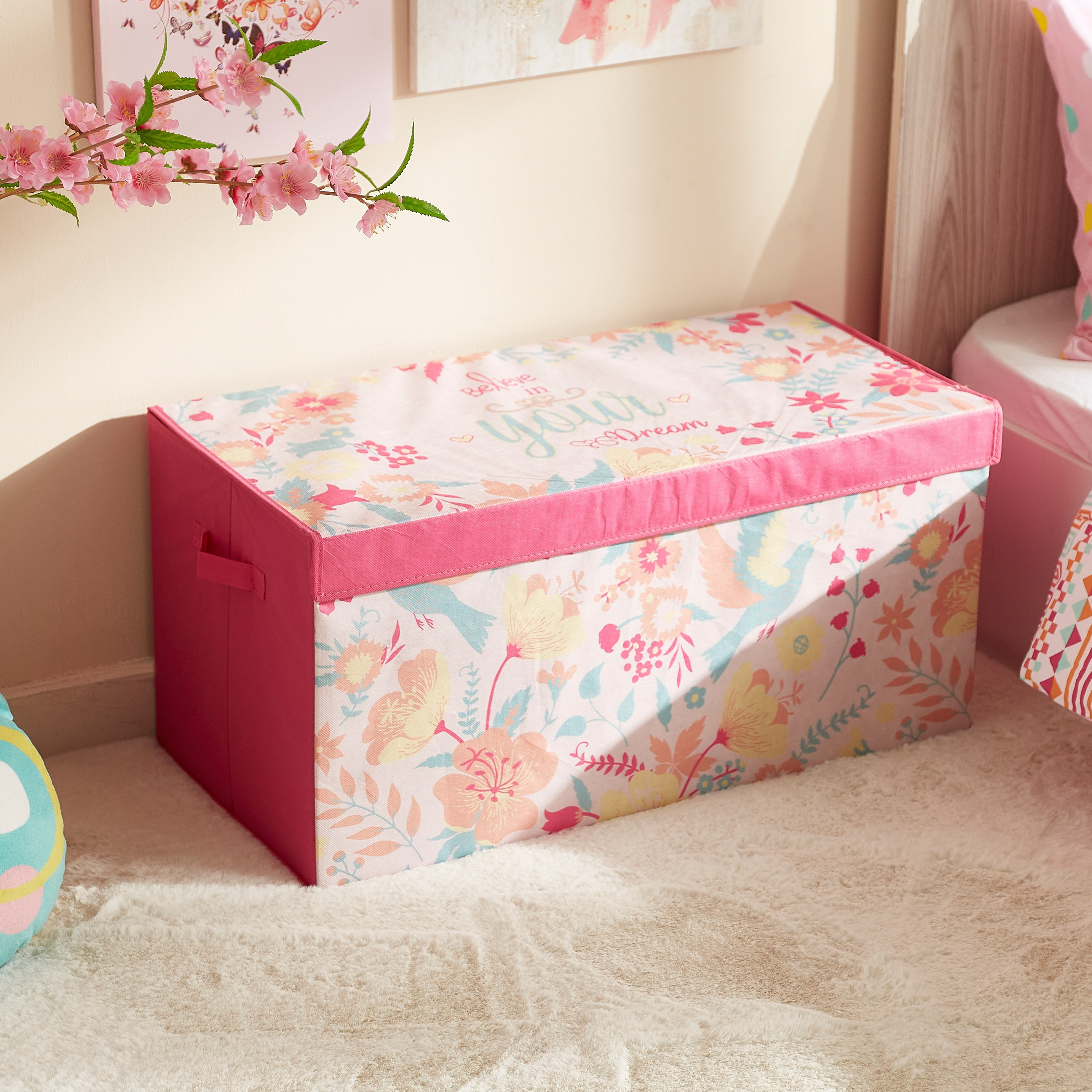 صندوق تخزين من ترايفل بيردي - 75x37x37 سم-hbxhomeware-hbxkidsandyouth-image-1