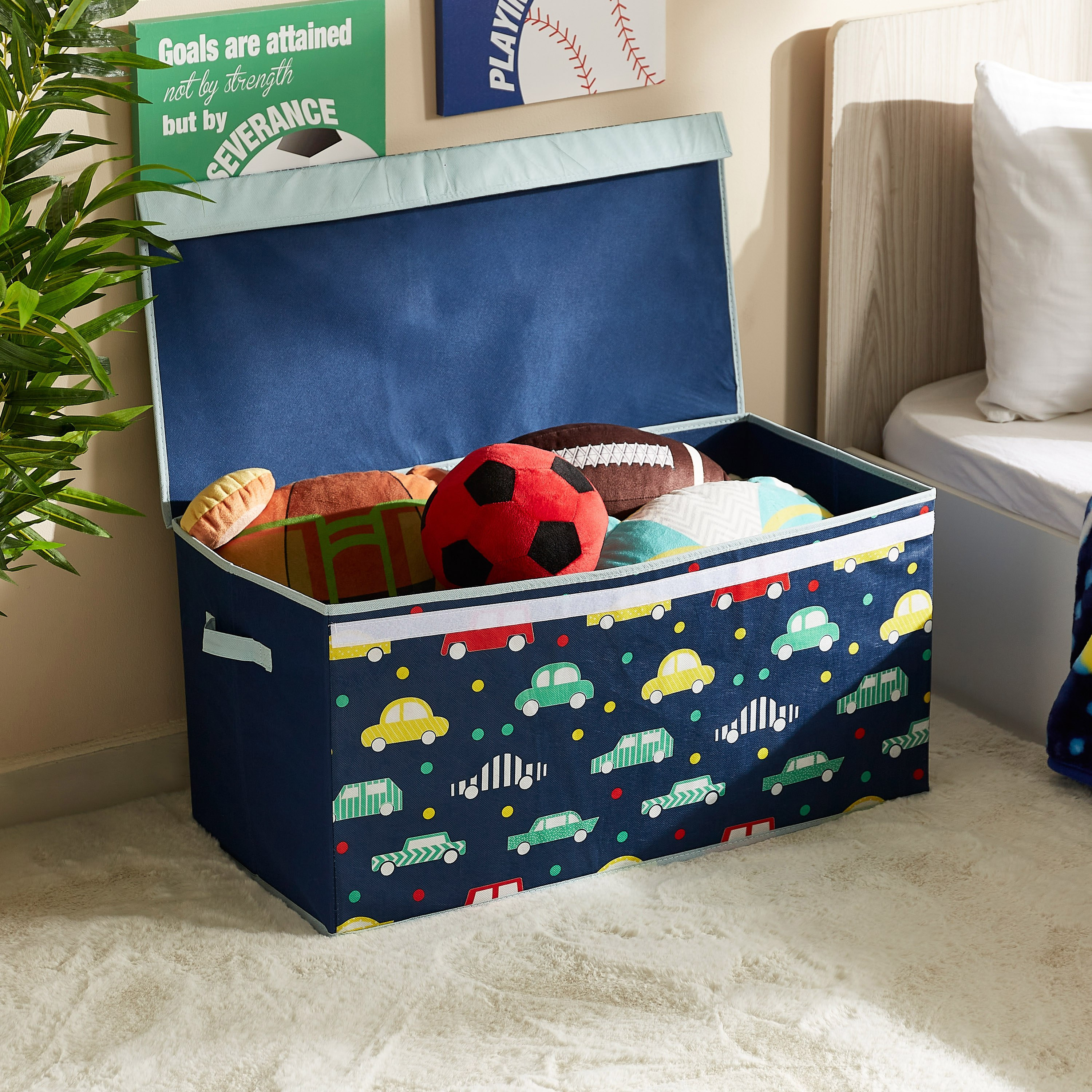 صندوق تخزين بتصميم وسيلة نقل من ترايفل - 75x37x37 سم-hbxhomeware-hbxkidsandyouth-image-2
