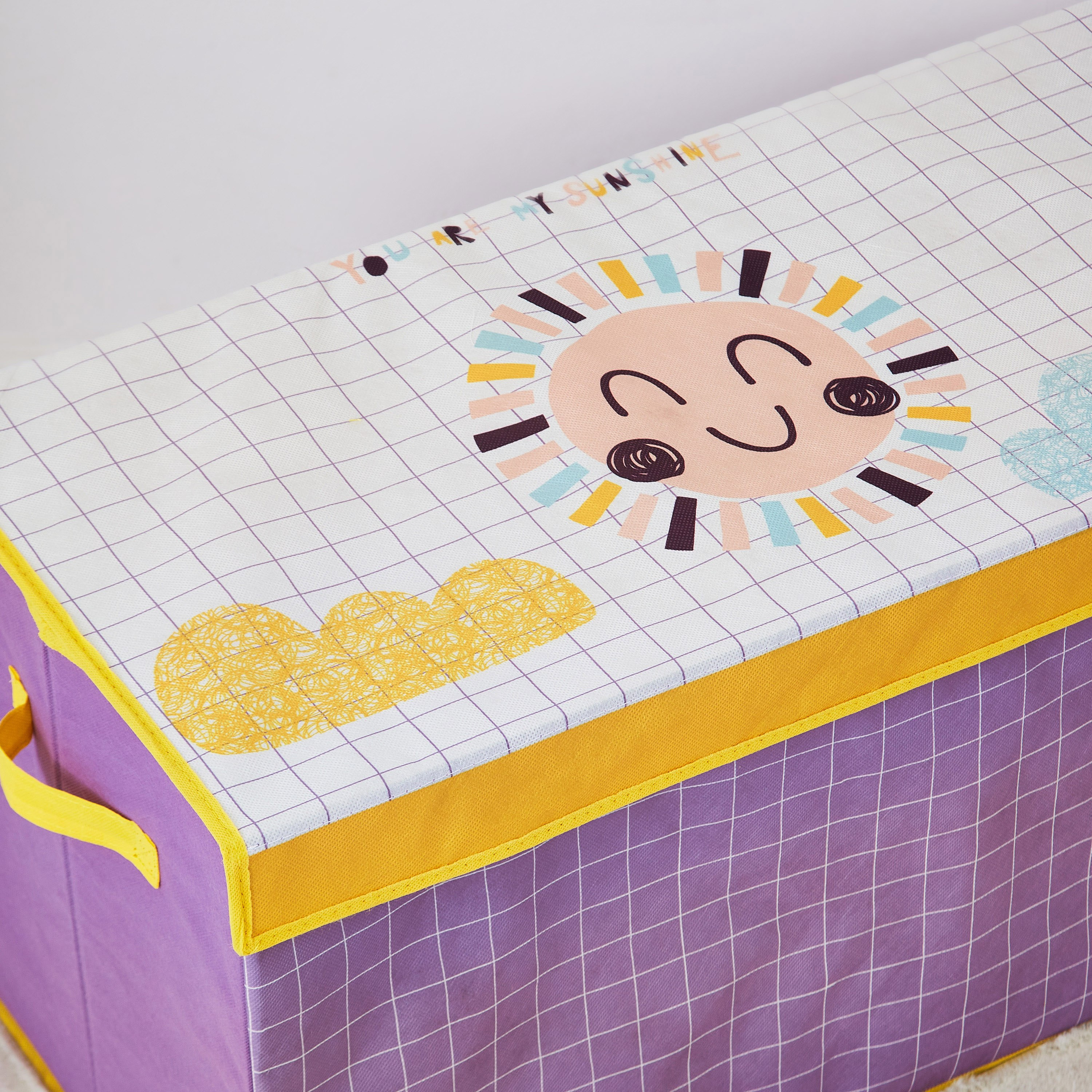 صندوق تخزين بتصميم صن شاين من ترايفل - 75x37x37 سم-hbxhomeware-hbxkidsandyouth-image-3