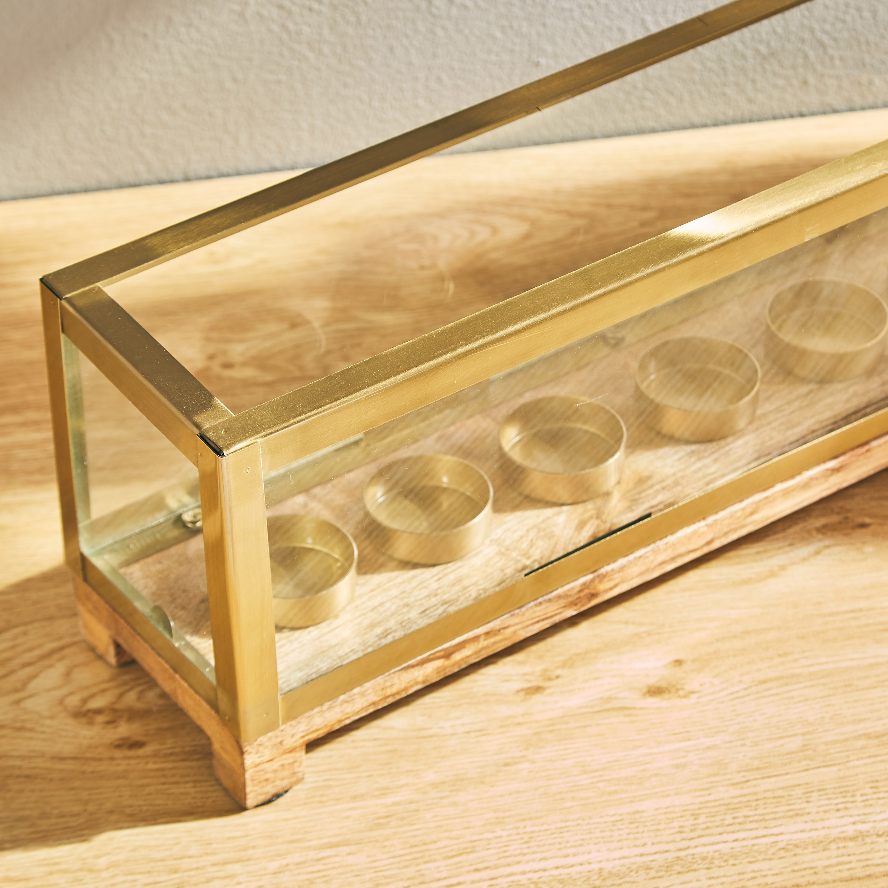 حامل شموع معدني في صندوق من تريفيا- 12×11×42 سم-hbxlivingroom-decorandaccessories-candleholders-image-4
