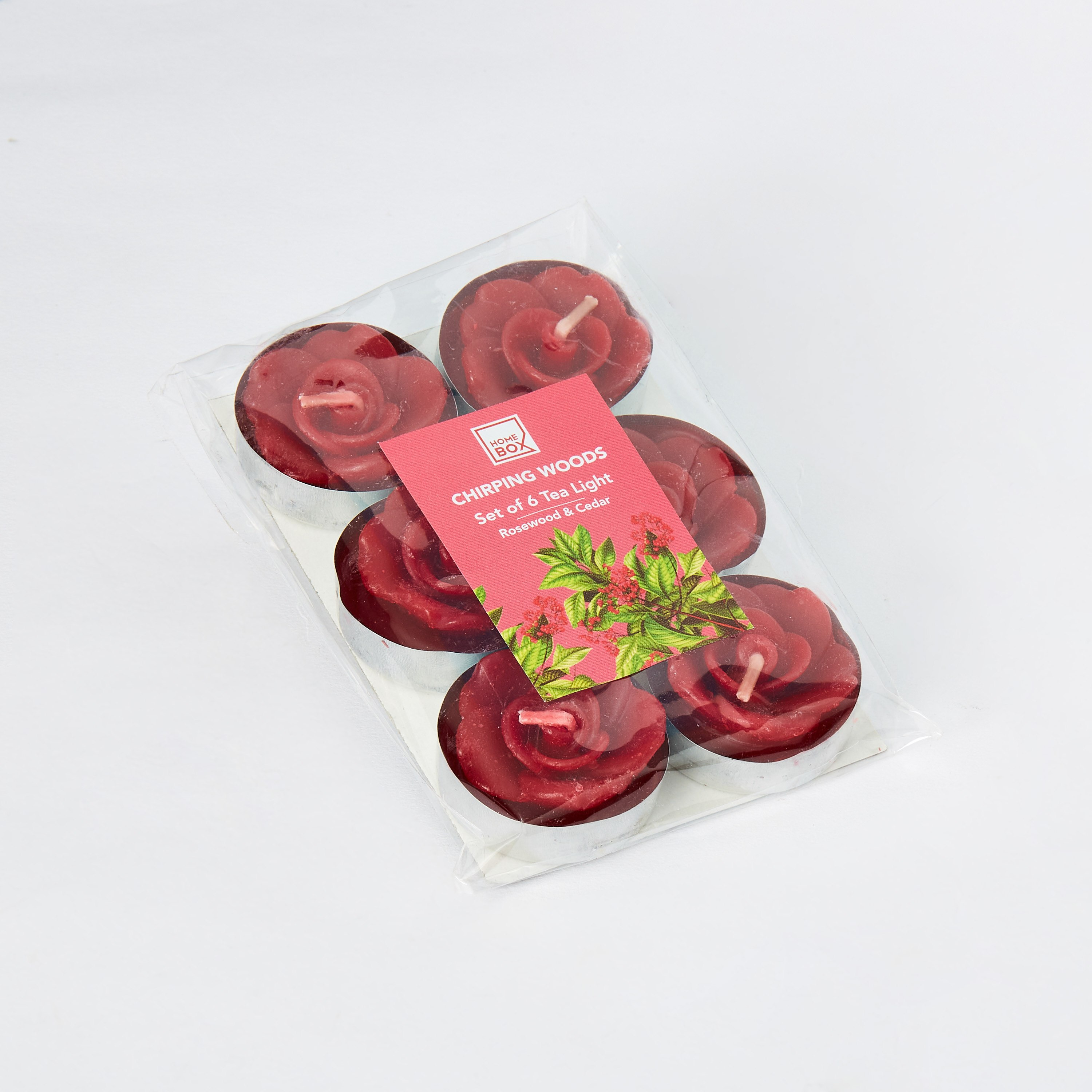 Tamara 6-Piece Rosewood and Cedar Floating Tealight Candle Set - 10 gms-hbxhomeware-hbxdecorandfurnishings-image-5