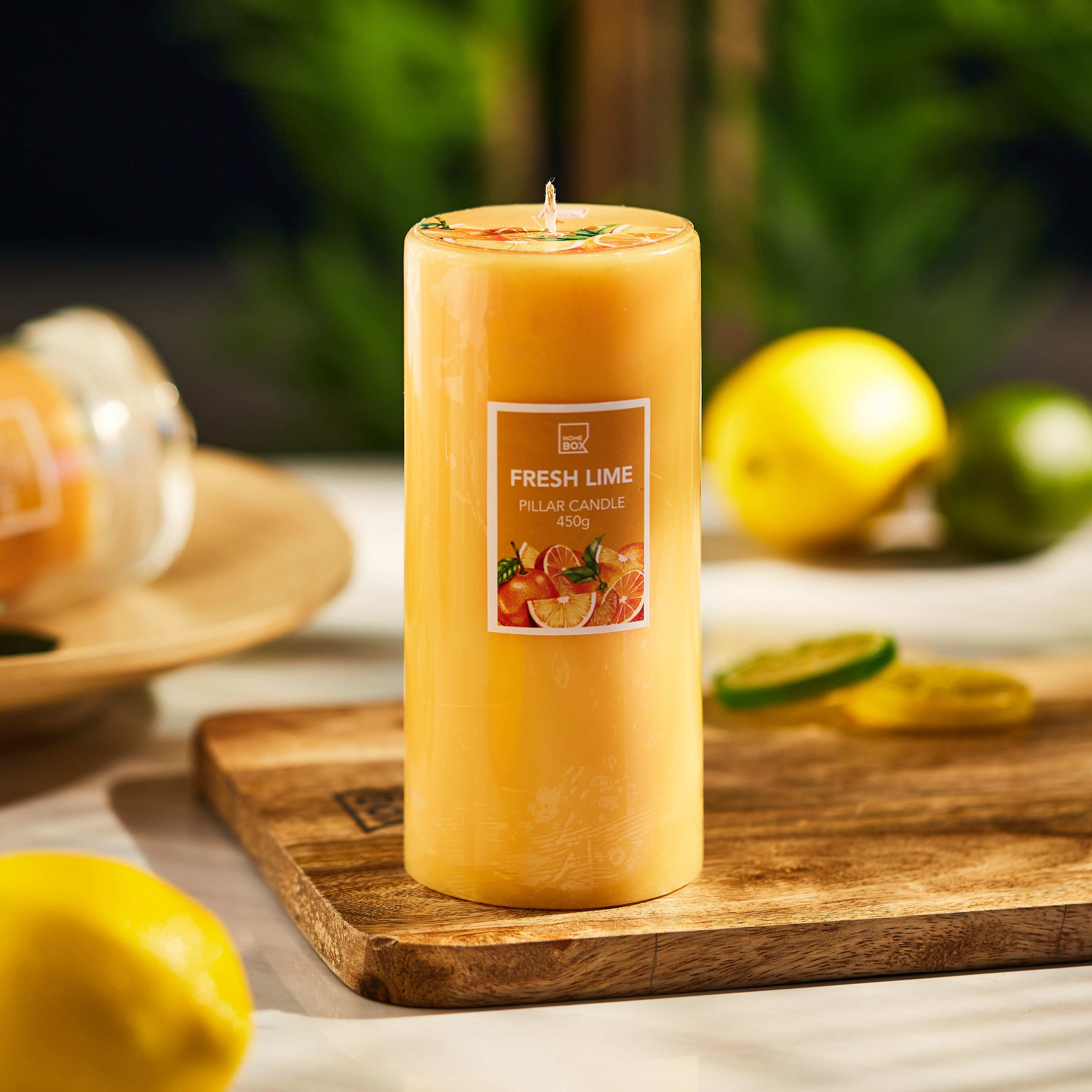 شمعة عمودية برائحة الليمون الطازج من تمارا - 450 جم-PROMO_HB_AE_B1G1_250925-image-1