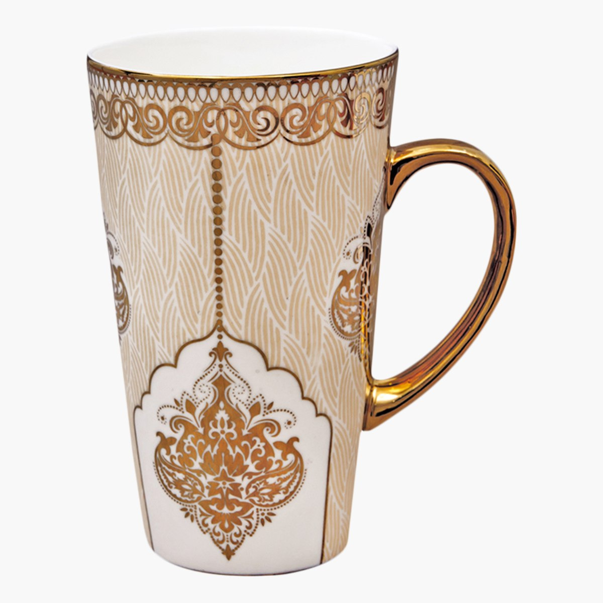 مج طويل بتصميم ذهبي من إيبوني - 600 مل-hbxhomeware-hbxkitchen-image-2