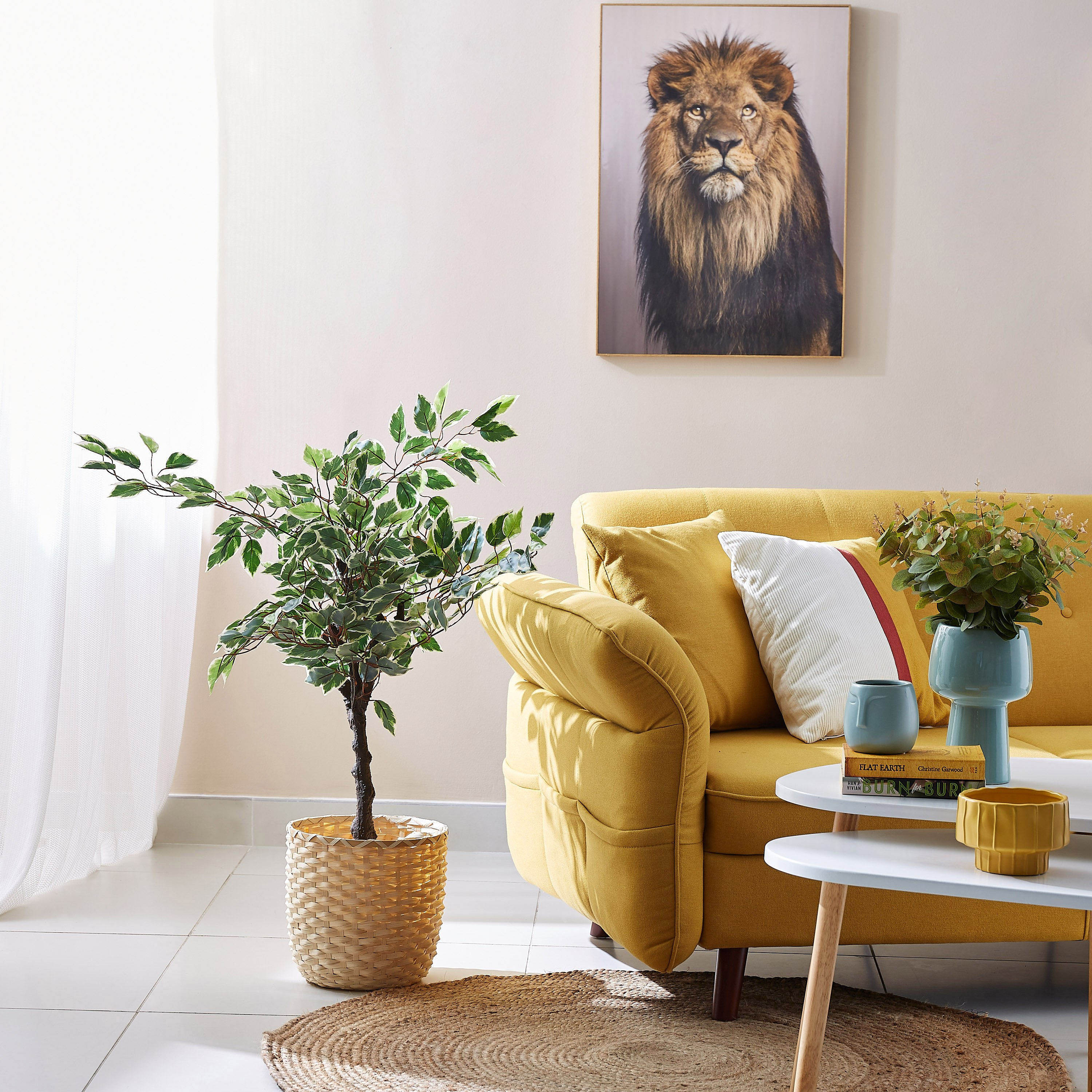 شجرة تين صناعيّة من تيودورا - 115 سم-hbxdecorandfurnishings-homeaccessories-artificialflowersandplants-image-4