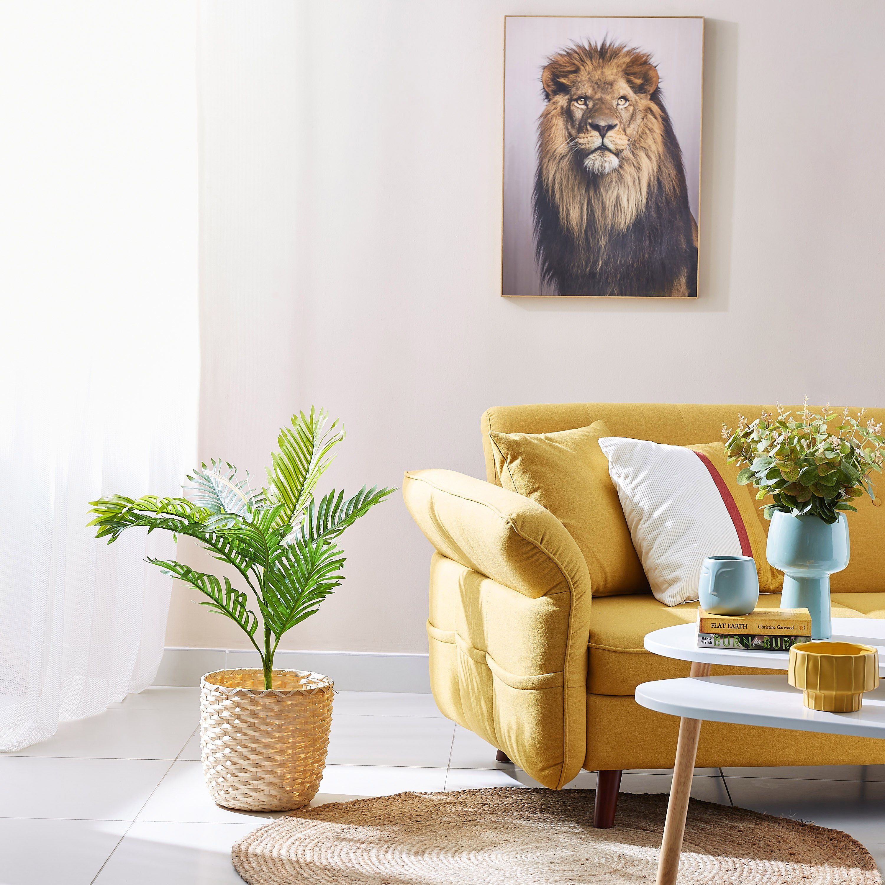 Teodora Artificial Palm Tree - 80 cm-hbxdecorandfurnishings-homeaccessories-artificialflowersandplants-image-4