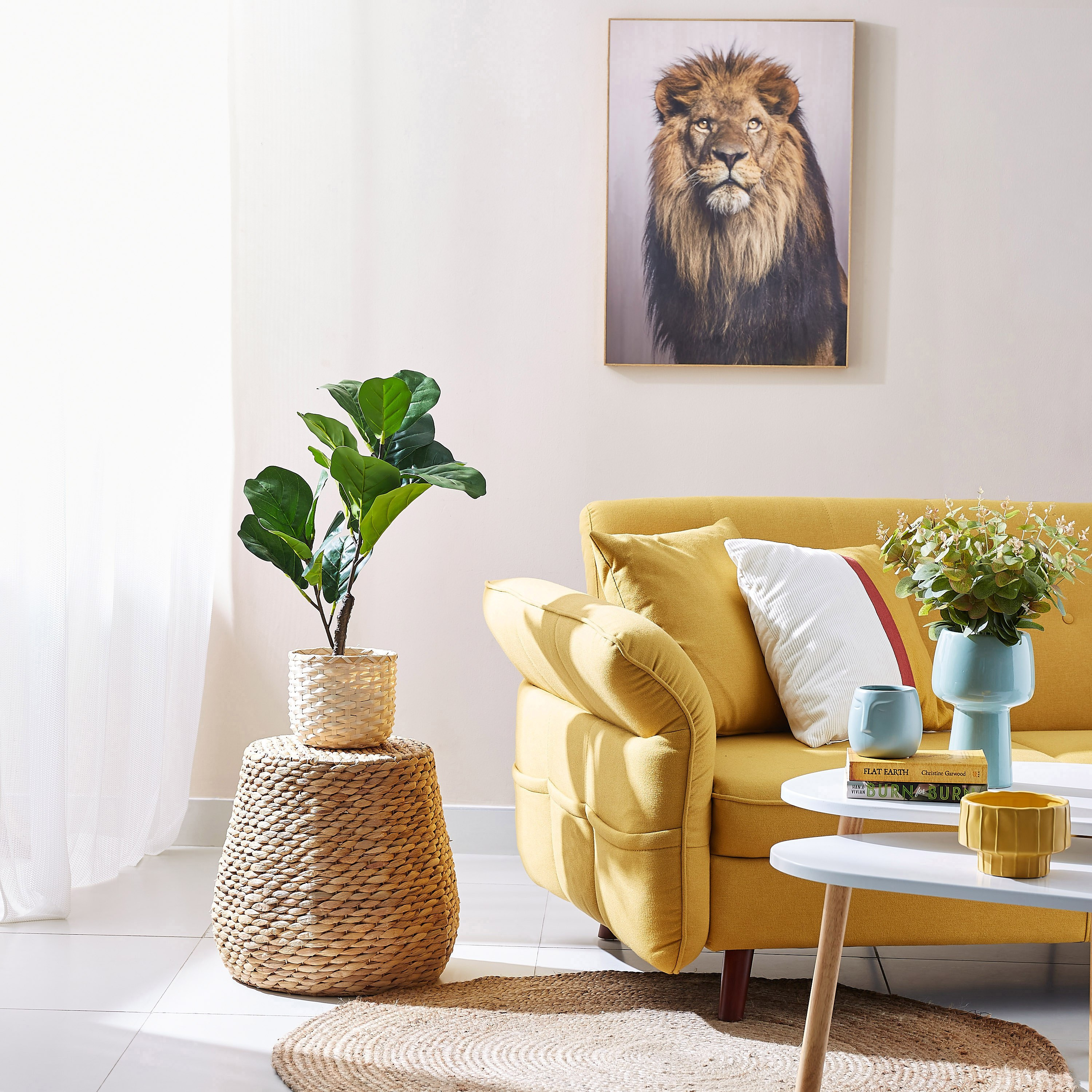 Teodora Artificial Fiddle Leaf Tree - 70 cm-hbxdecorandfurnishings-homeaccessories-artificialflowersandplants-image-4