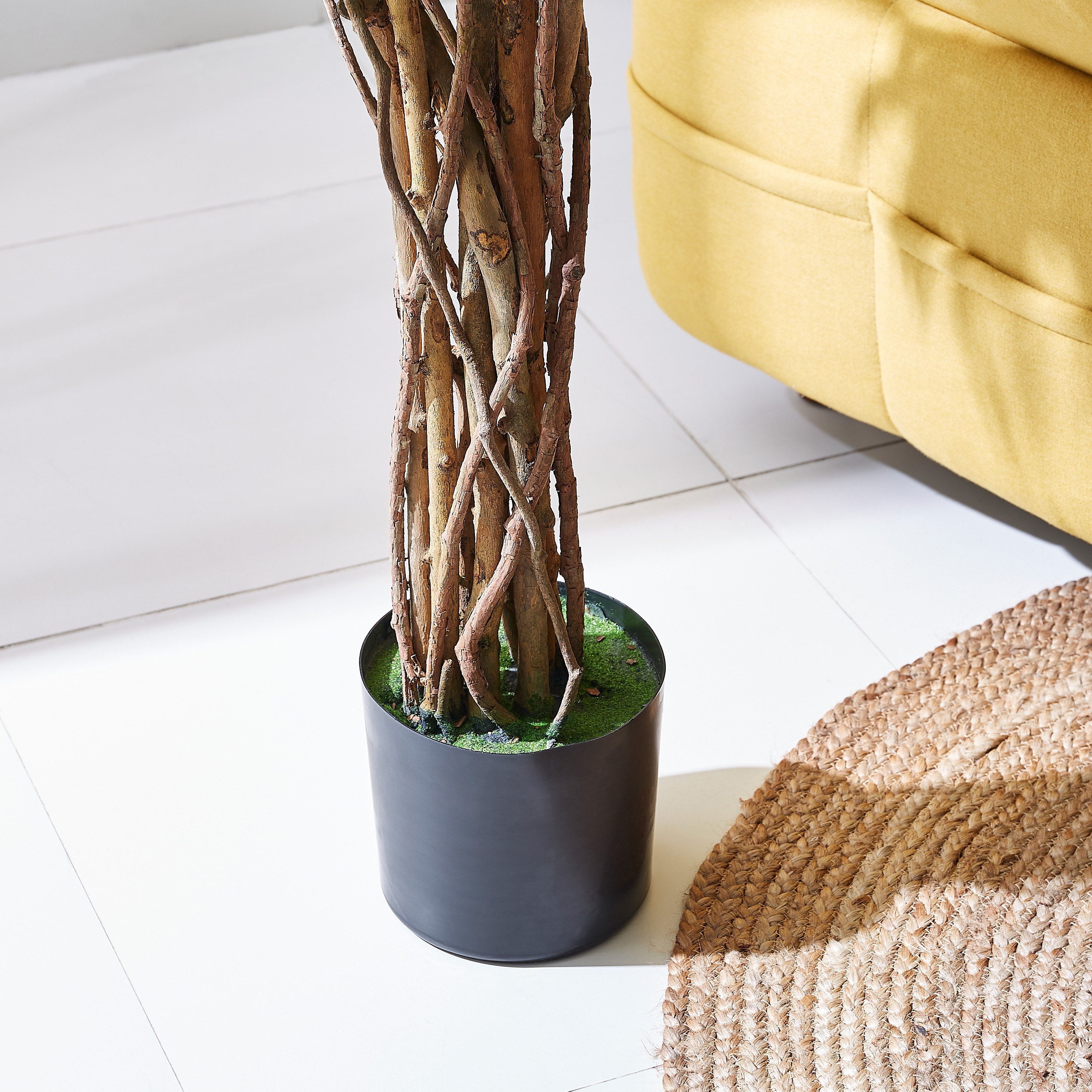 شجرة صفصاف سيلك ذهبي بـ7 جذوع من تيودورا - 150 سم-hbxdecorandfurnishings-homeaccessories-artificialflowersandplants-image-3