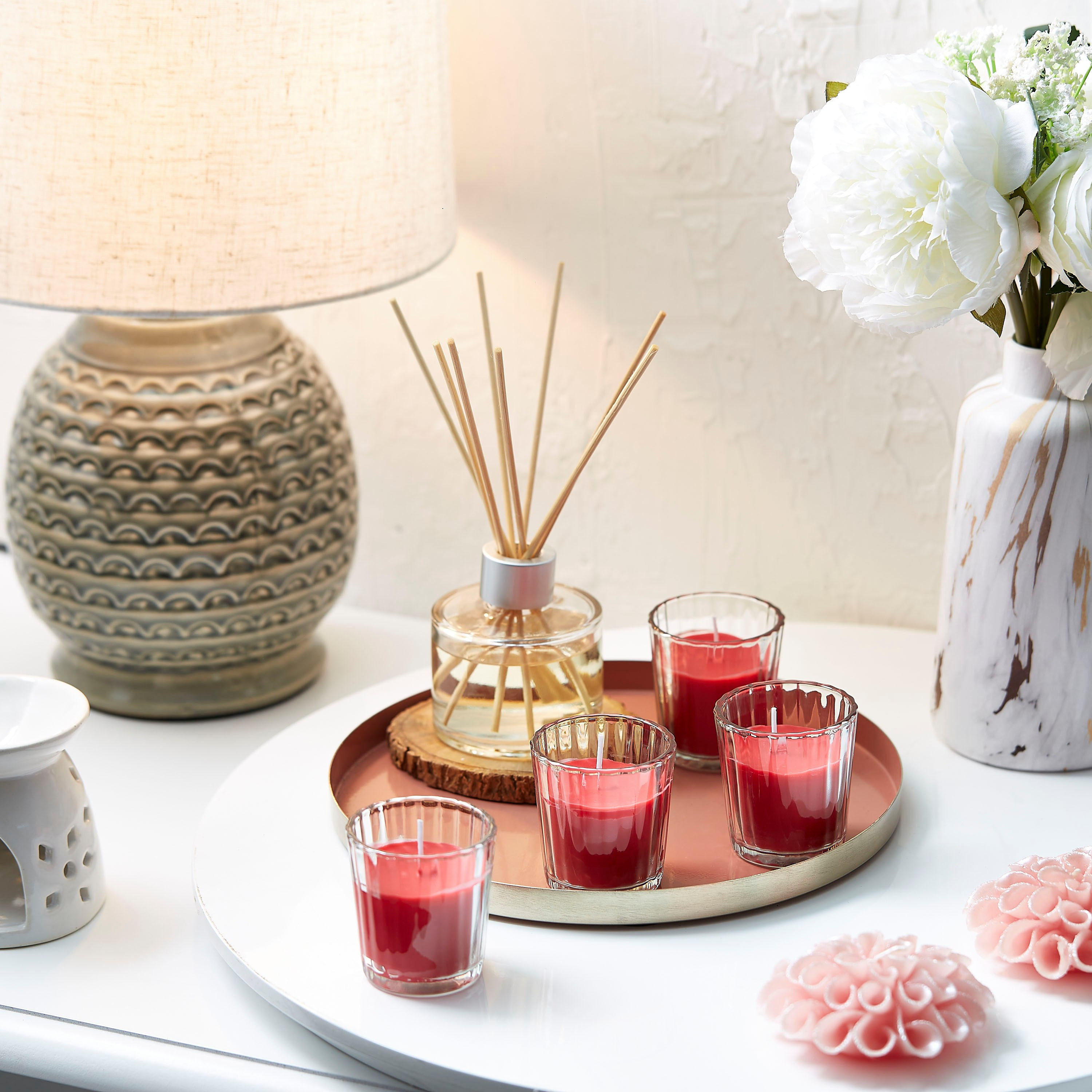 Mia 4-Piece Strawberry Candle Set - 560 gms-hbxhomeware-hbxdecorandfurnishings-image-4