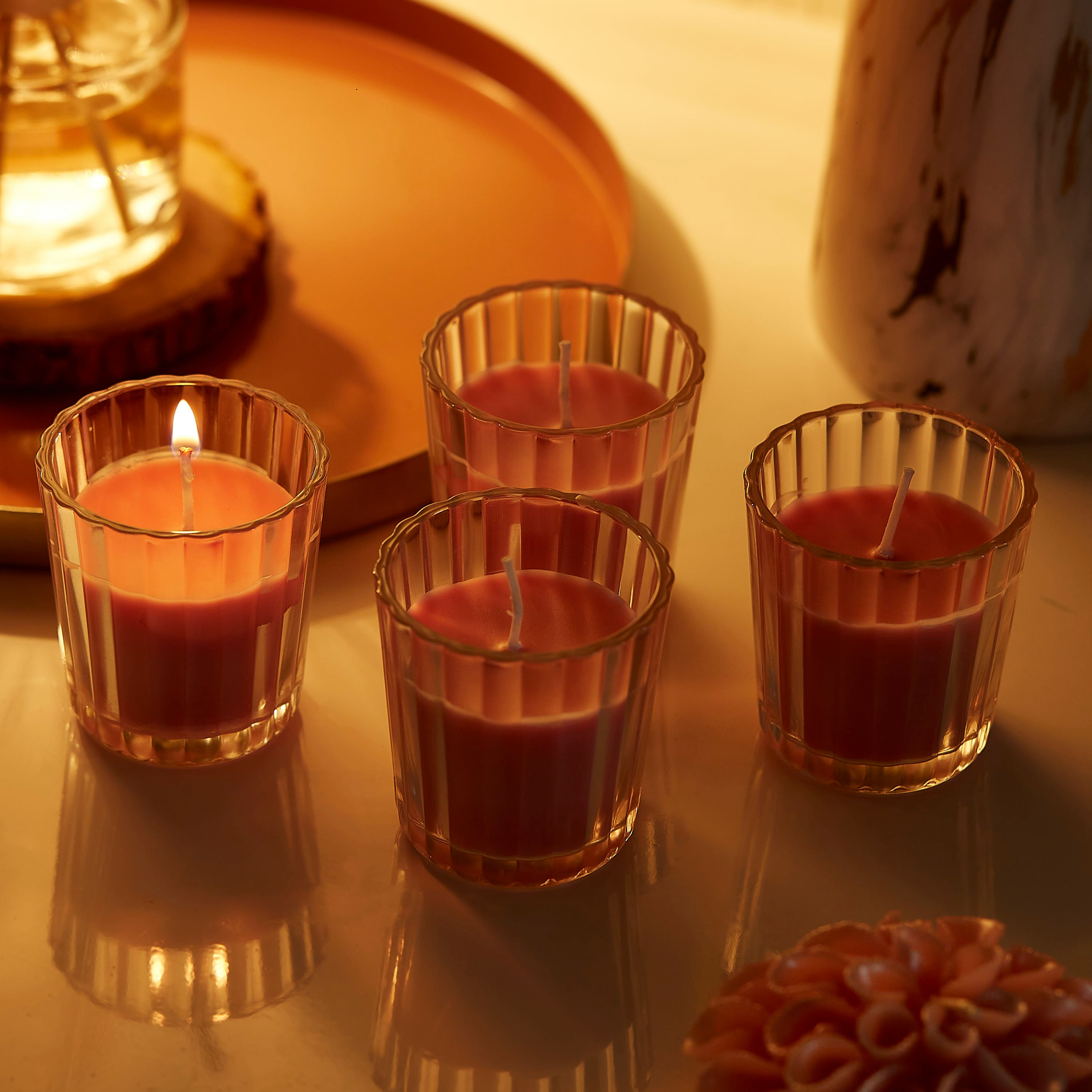 طقم شموع برائحة الورد 4 قطع 560 جم - ميا-PROMO_HB_AE_B1G1_250925-image-2