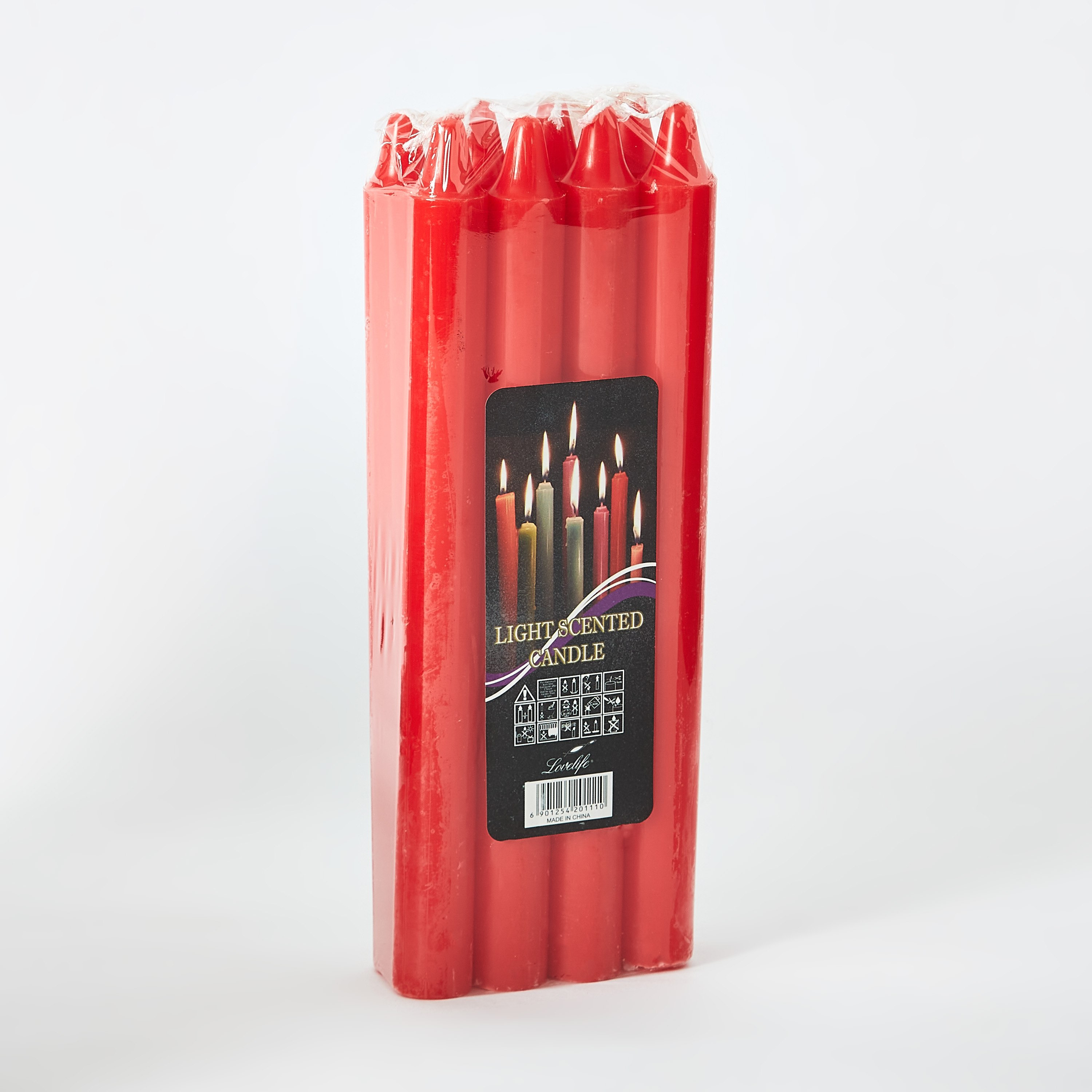 Mia 8-Piece Orange Tapered Candle Set - 25 cm-PROMO_HB_AE_B1G1_250925-image-5