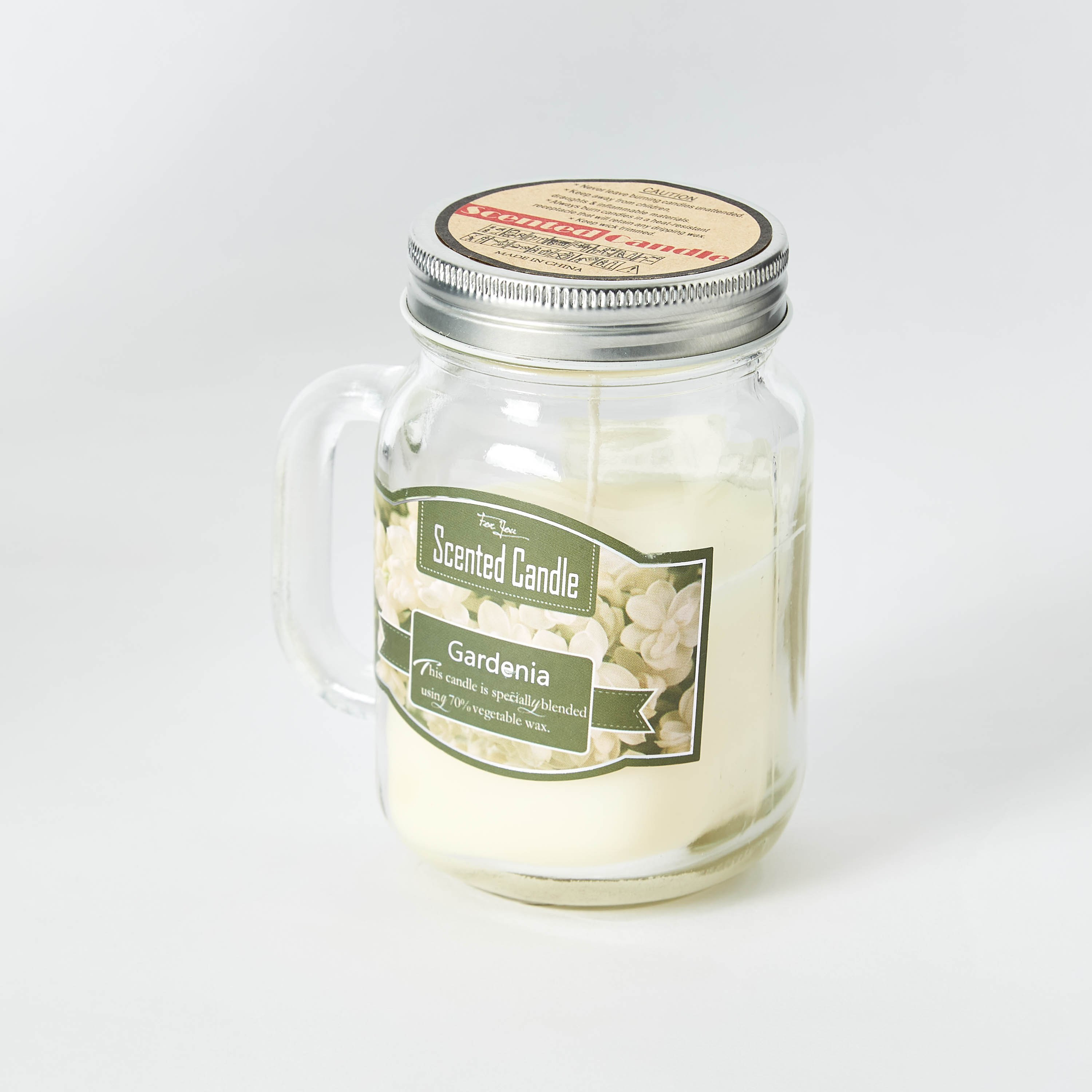 Mia Gardenia Scented Mason Jar Candle - 405 gms-PROMO_HB_AE_B1G1_250925-image-4