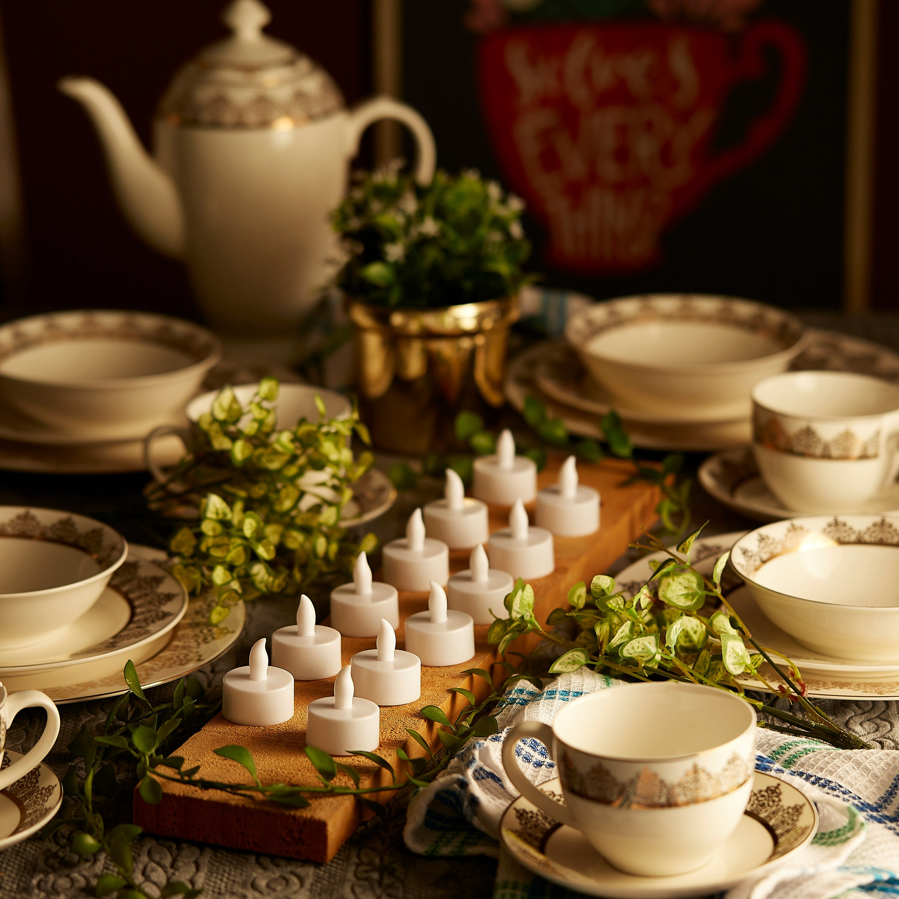 شموع إل إي دي من ميا - طقم من 12 قطعة-hbxdiningroom-lighting-decorativesandstringlights-image-2