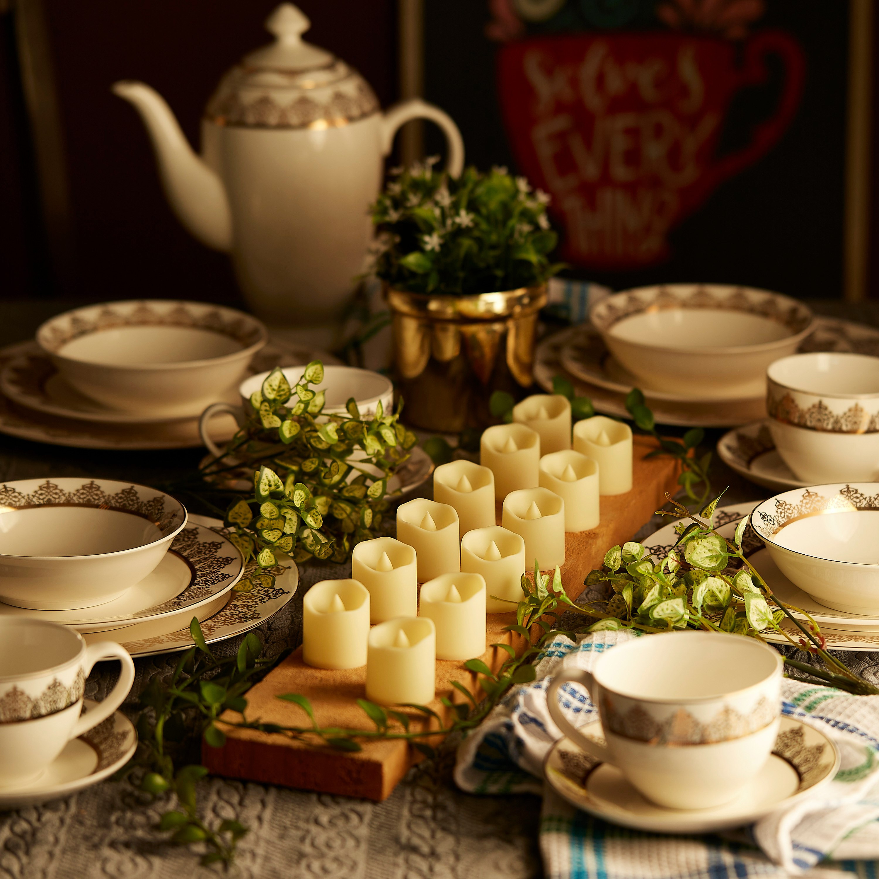 شموع إل إي دي من ميا - طقم 12 قطعة-hbxdiningroom-lighting-decorativesandstringlights-image-2