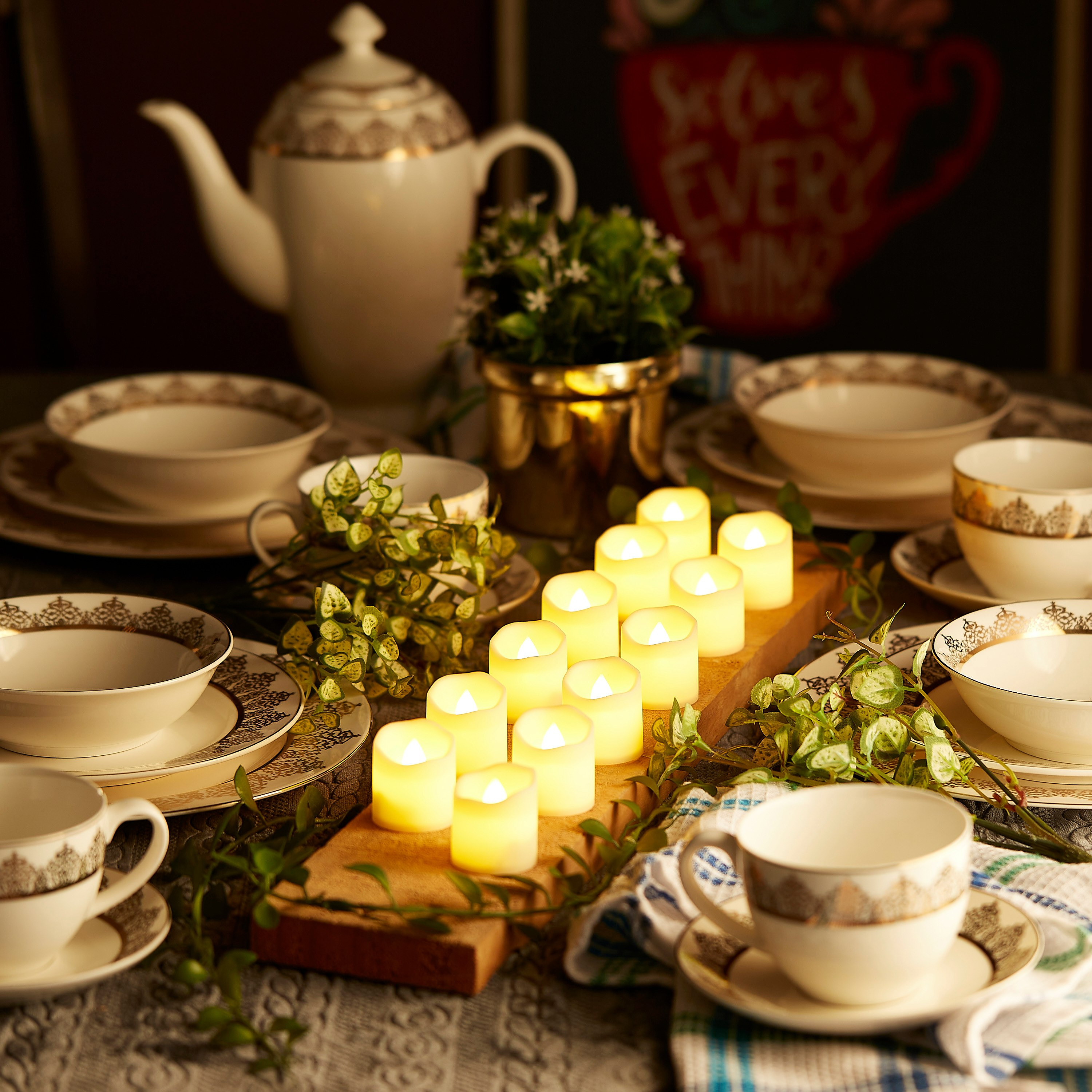 شموع إل إي دي من ميا - طقم 12 قطعة-hbxdiningroom-lighting-decorativesandstringlights-image-3
