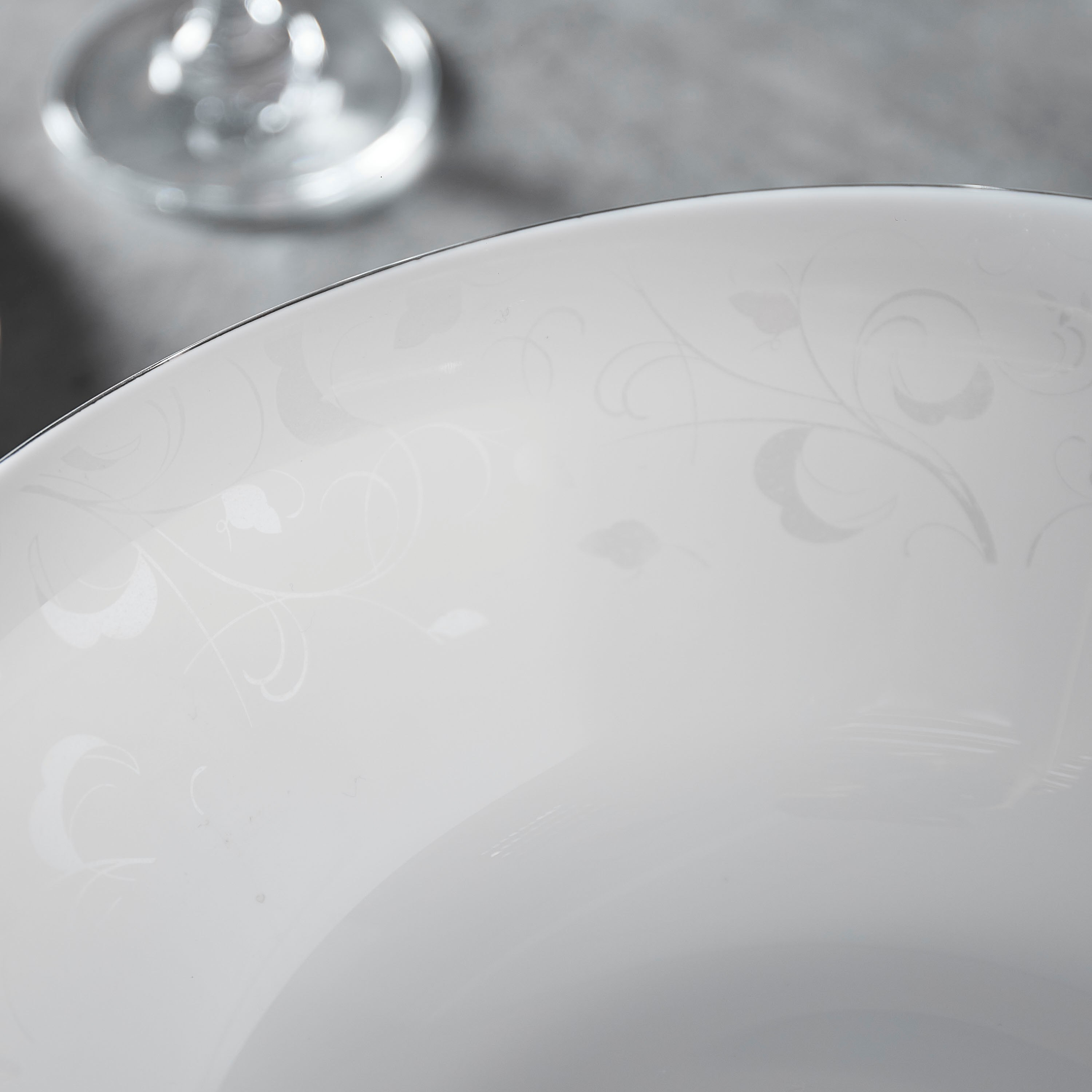 صحن شوربة أوبالوار بطبعات من فيكتوريانا - 22 سم-hbxdecorandfurnishings-tabletop-crockery-image-3